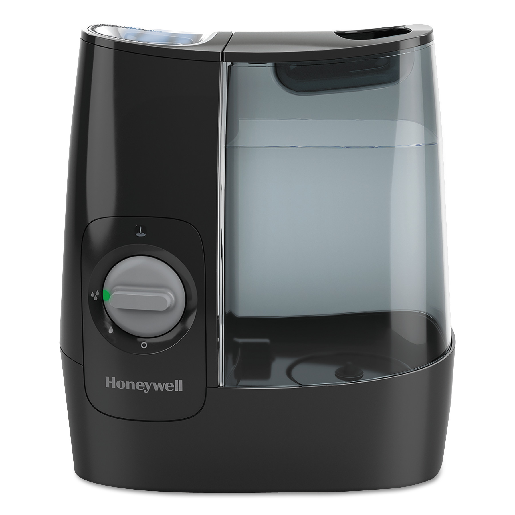  Honeywell HWL845B Filter Free Warm Mist Humidifier, 1 gal, 11.95w x 7.45d x 12.45h, Black (HWLHWM845B) 