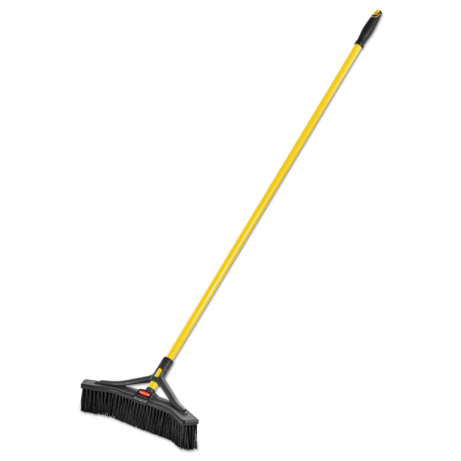 Maximizer Push-to-Center Broom, 18