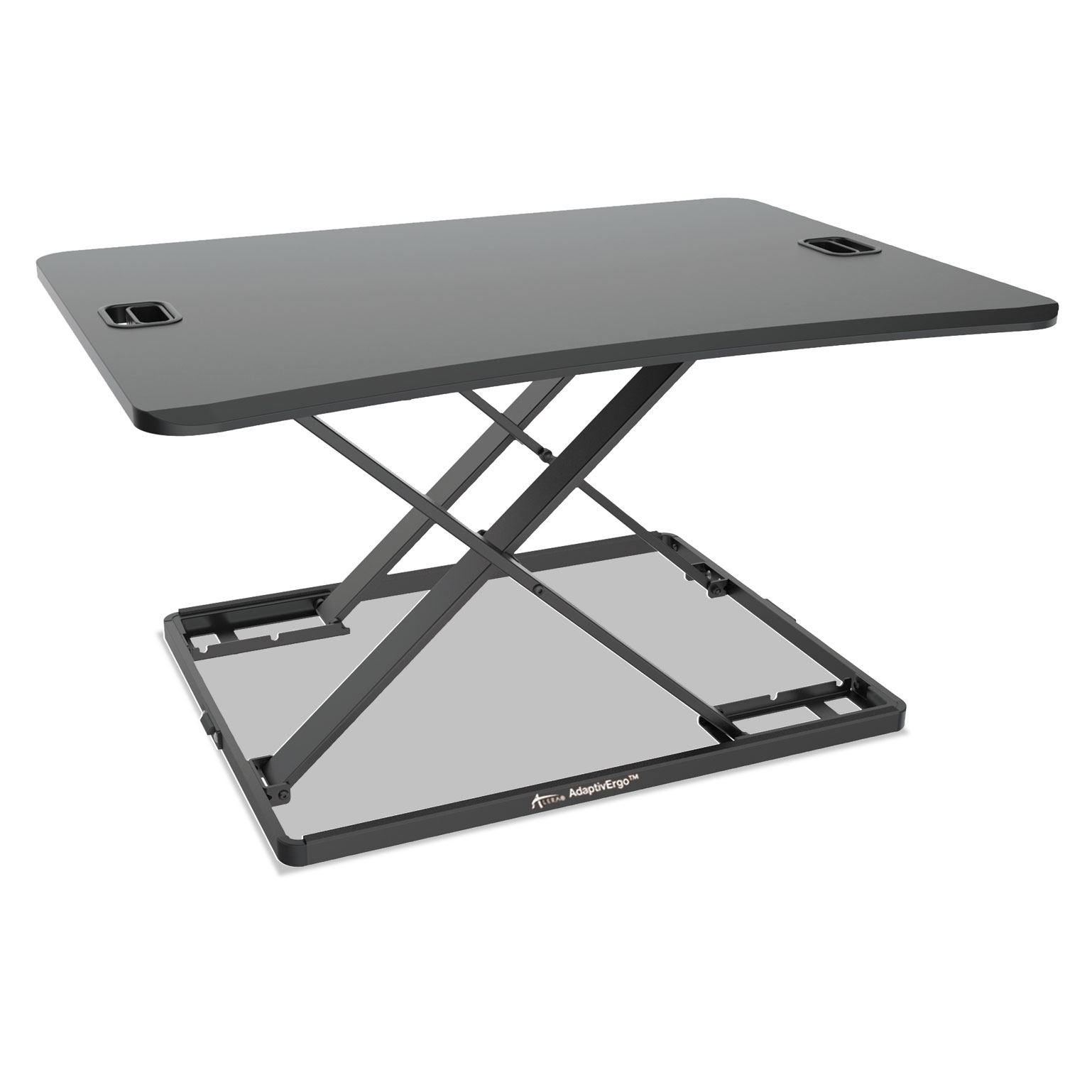  Alera AE1SPLR AdaptivErgo Ultra-Slim Sit-Stand Desk, 31.33 x 22 x 15.75, Black (ALEAEWR6B) 