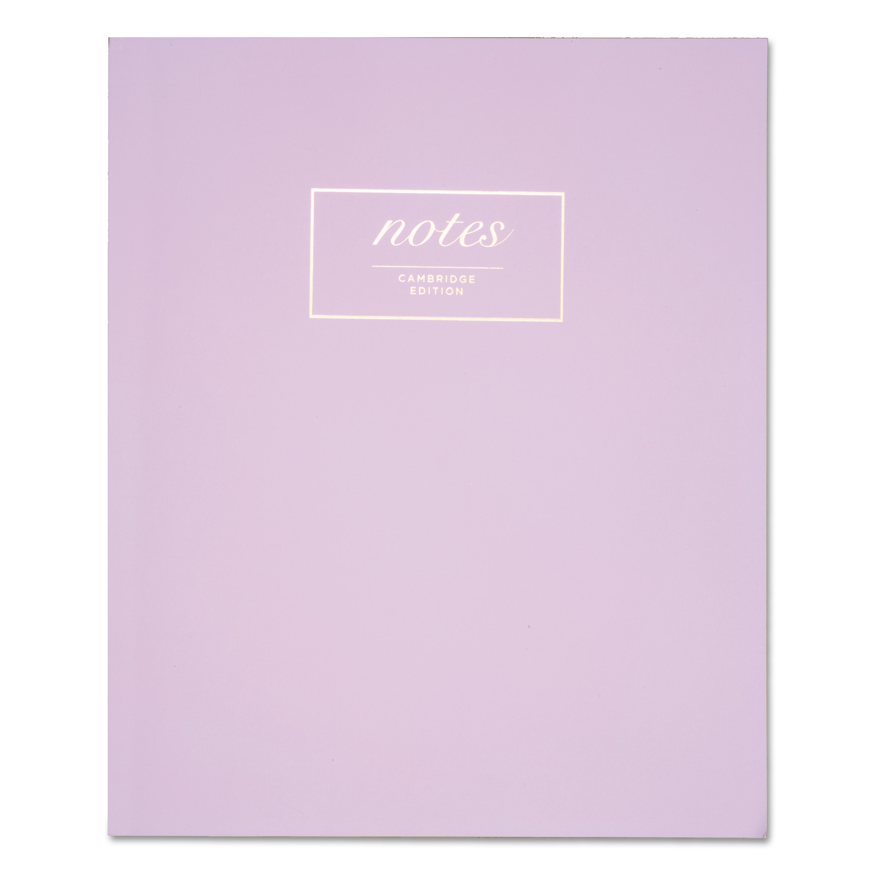 Workstyle Notebook, 1 Subject, Wide/Legal Rule, Lavender Cover, 11 x 9, 80 Pages