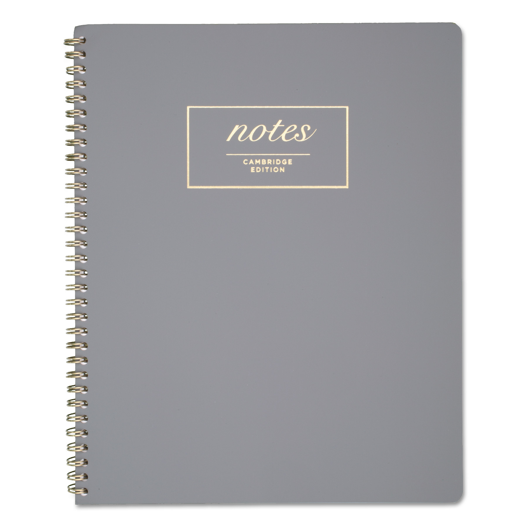  Cambridge 59319 Workstyle Notebook, 1 Subject, Wide/Legal Rule, Gray Cover, 11 x 9, 80 Sheets (MEA59319) 
