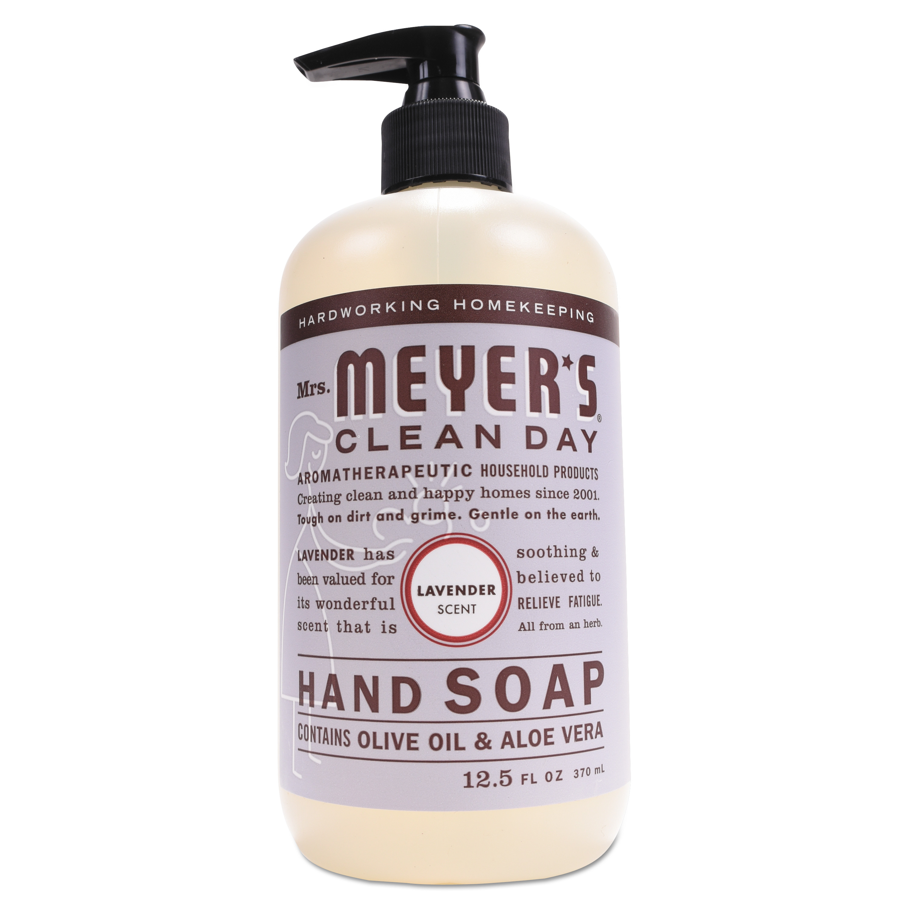  Mrs. Meyer's 651311 Clean Day Liquid Hand Soap, Lavender, 12.5 oz (SJN651311EA) 