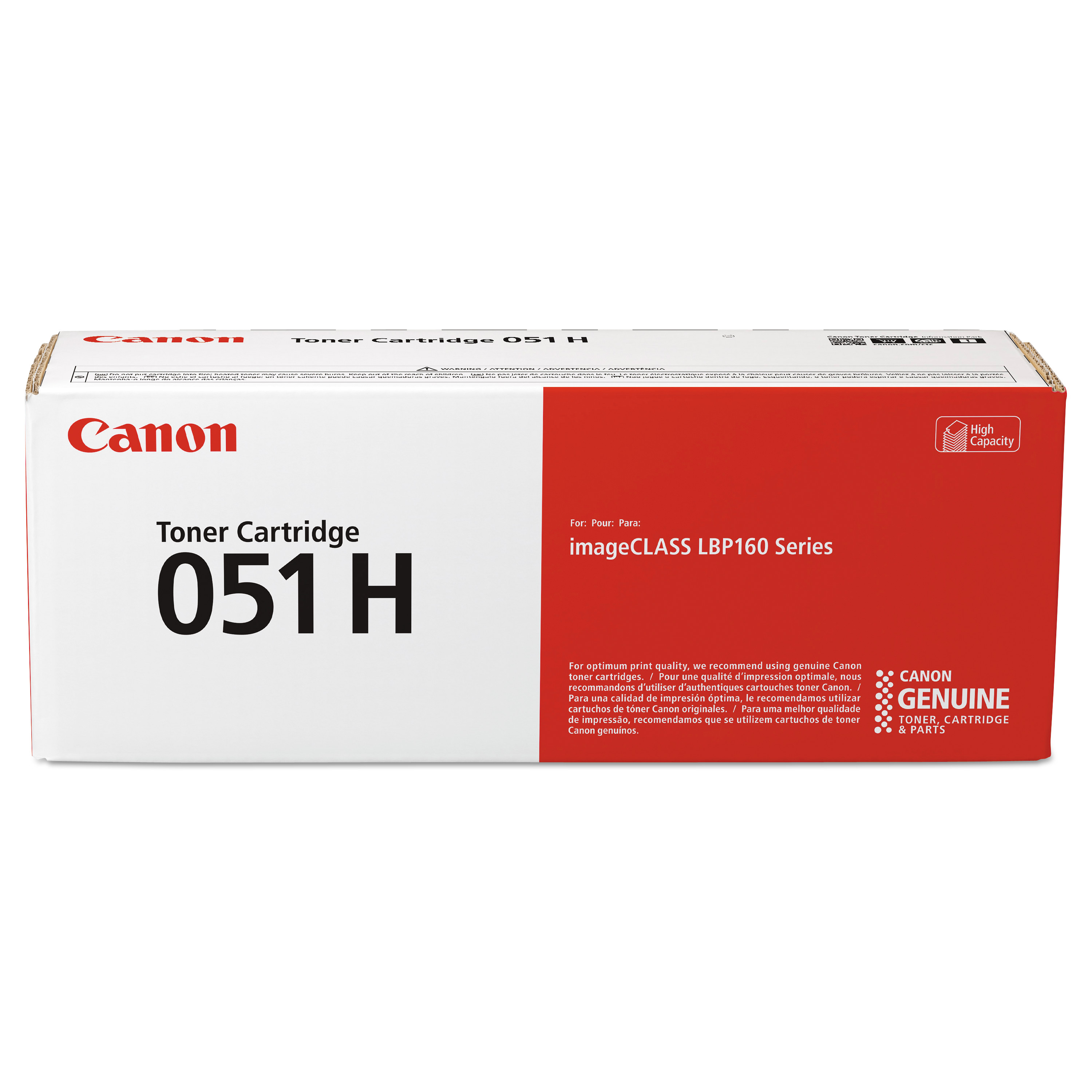  Canon 2169C001 2169C001 (051H) High-Yield Toner, 4100 Page-Yield, Black (CNM2169C001) 