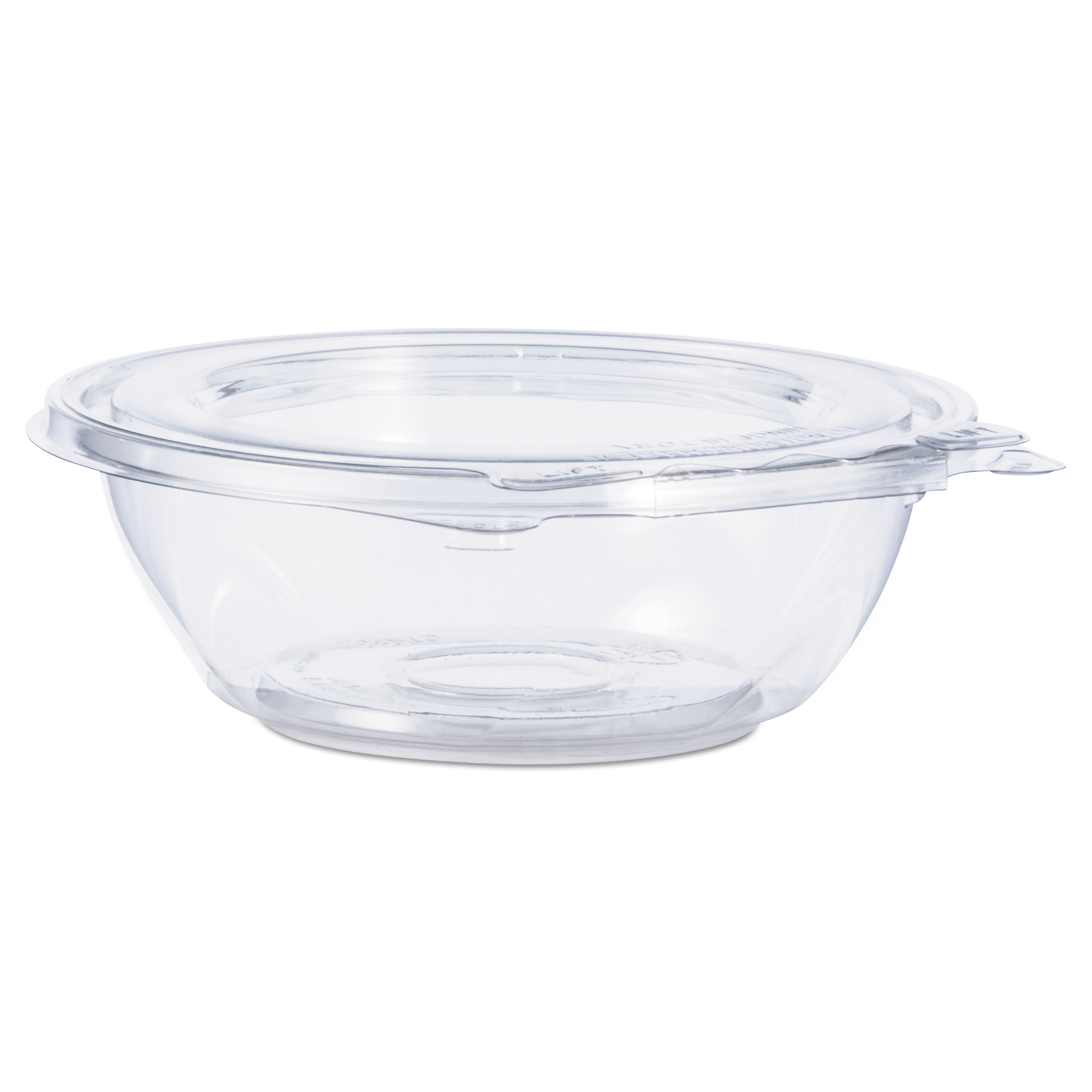  Dart CTR8BF Tamper-Resistant, Tamper-Evident Bowls with Flat Lid, 8 oz, Clear, 240/Carton (DCCCTR8BF) 