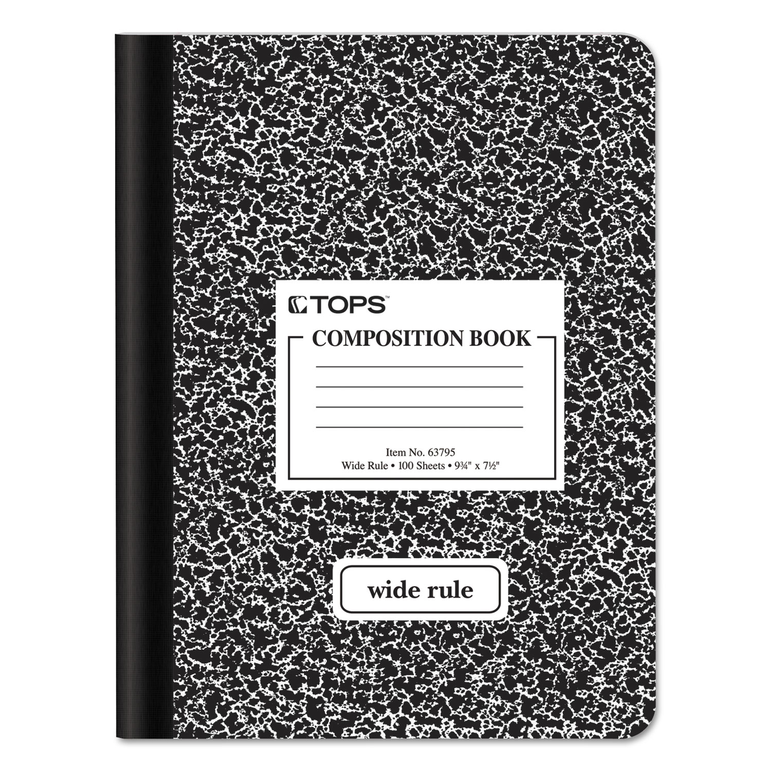 Composition Book w/Hard Cover by TOPS™ TOP63795