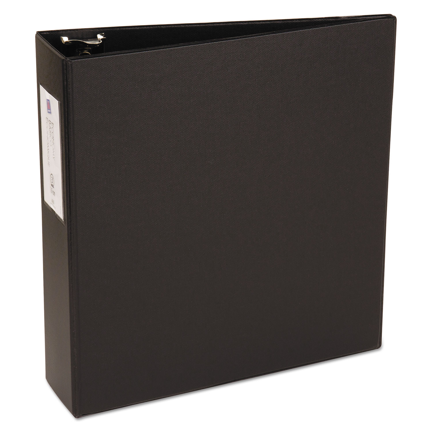  Avery 04601 Economy Non-View Binder with Round Rings, 3 Rings, 3 Capacity, 11 x 8.5, Black (AVE04601) 