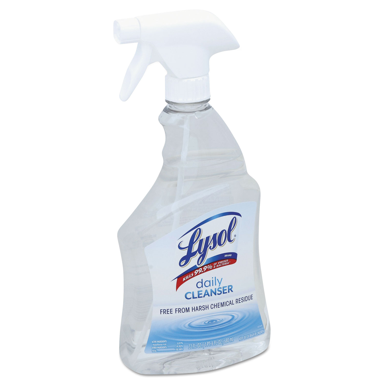 Daily Cleanser, Unscented, 22 oz Spray Bottle