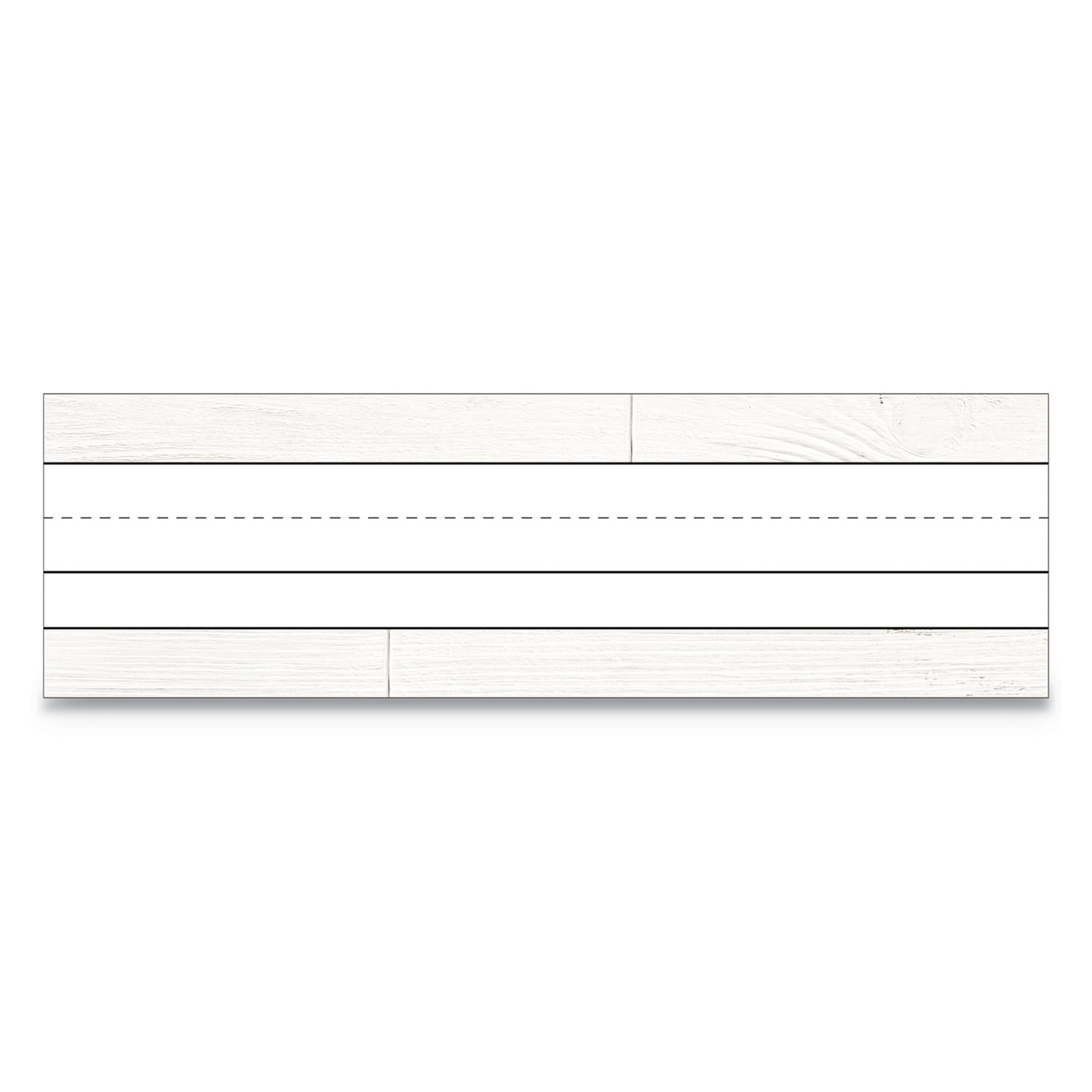  Schoolgirl Style 122038 Nameplates, 9 1/2 w x 2.88 h, White, 36/Pack (CDP122038) 