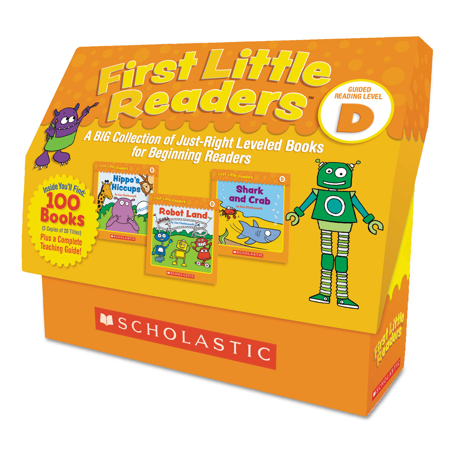  Scholastic 9781338111460 First Little Readers, Reading, Grades Pre K-2, 8 Pages/Book, 5 Books, Level D (SHS811146) 