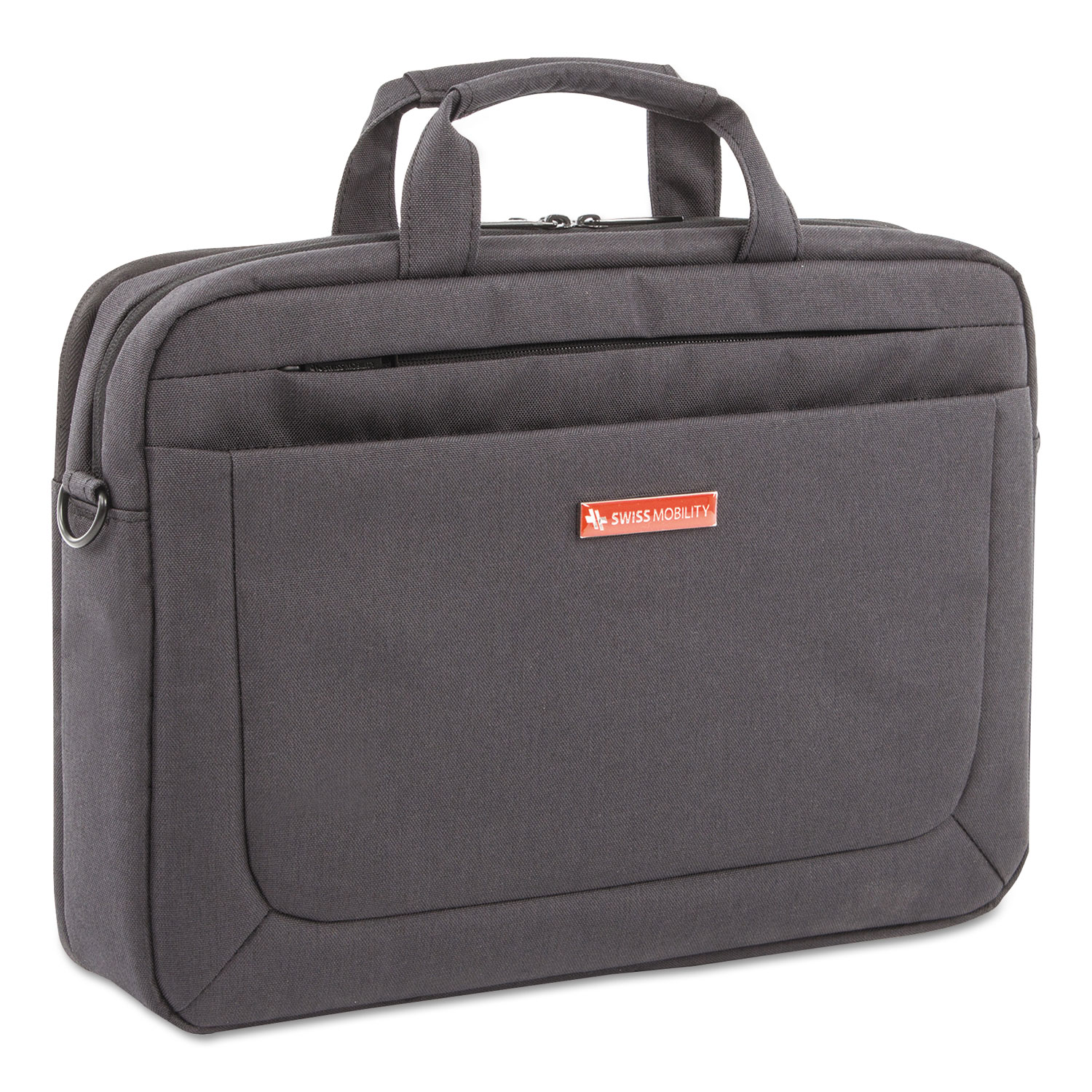 Cadence 2 Section Briefcase, Holds Laptops 15.6