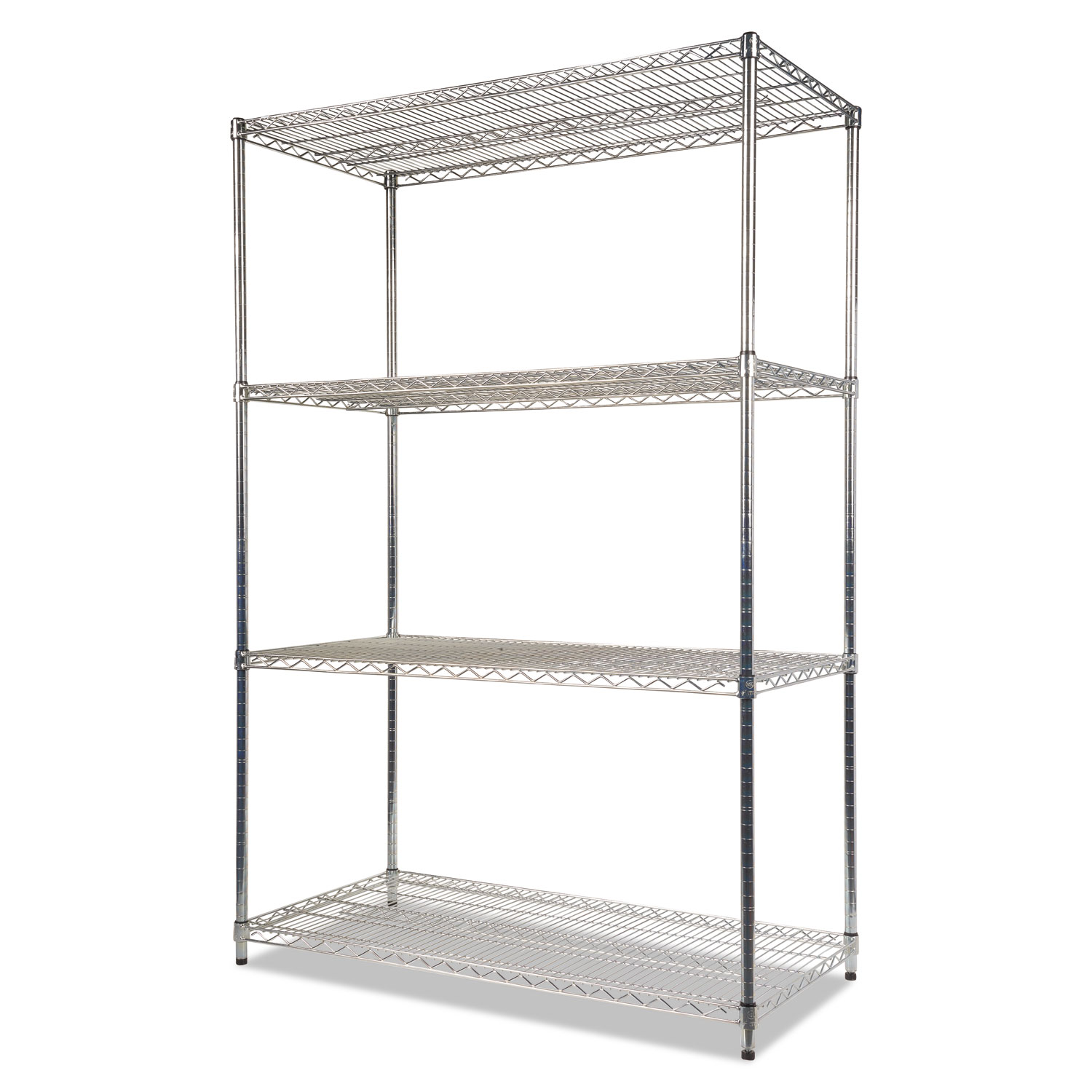 Alera ALESW59SL4824 Plastic 48 in. x 24 in. Shelf Liners For Wire Shelving  - Clear (4/Pack)