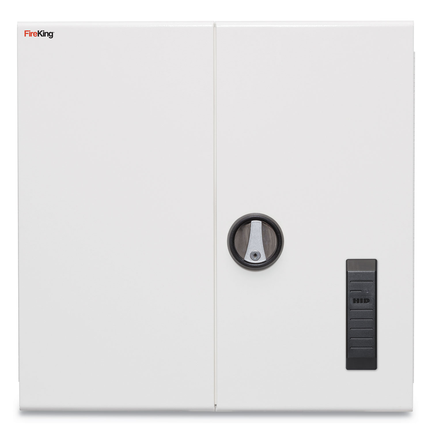  FireKing 24MSC-ELRWT Medical Storage Cabinet with Electronic Lock, 24w x 14d x 24h, White (FIR24MSCELRWT) 