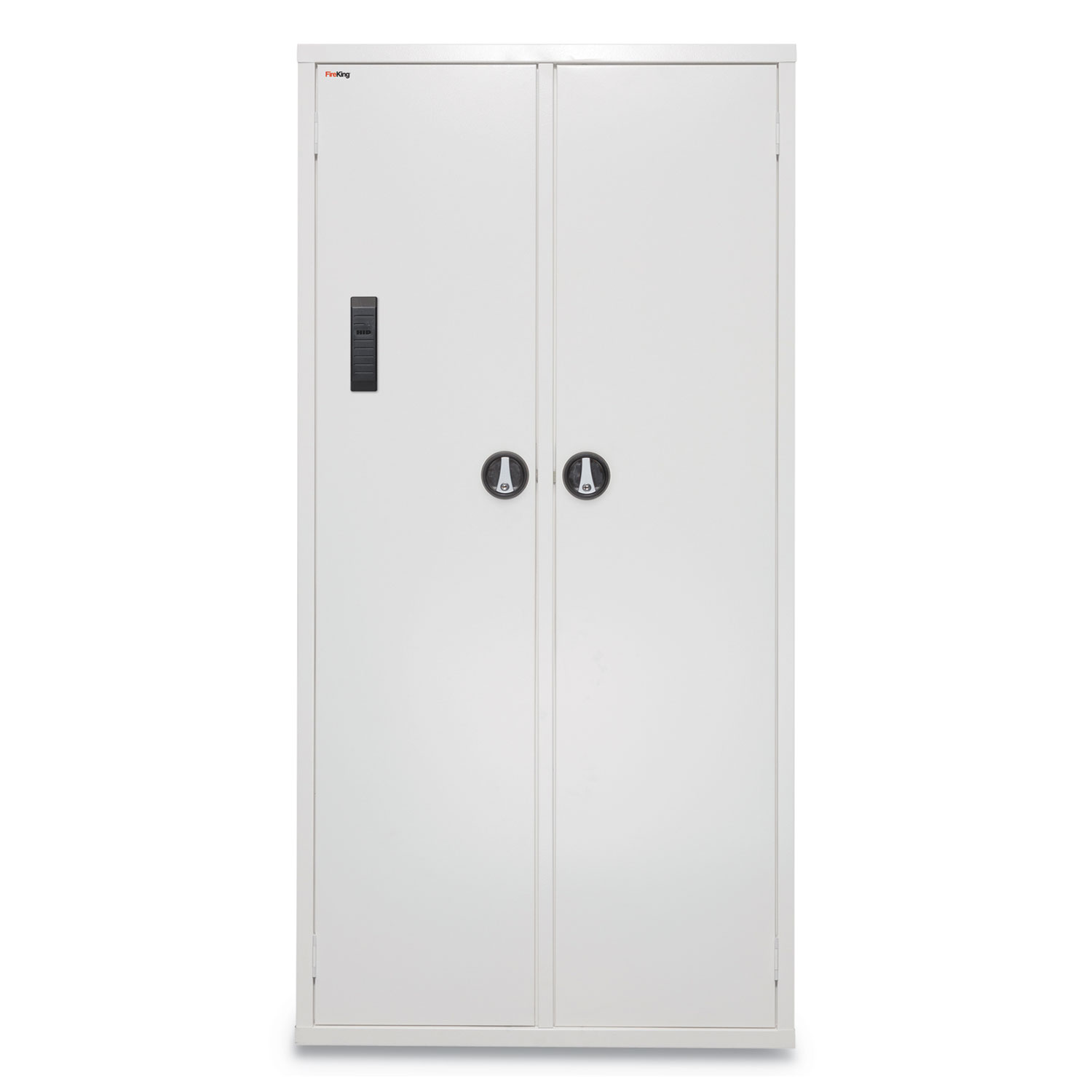  FireKing 72MSC-ELRWT Medical Storage Cabinet with Electronic Lock, 36w x 15d x 72h, White (FIR72MSCELRWT) 
