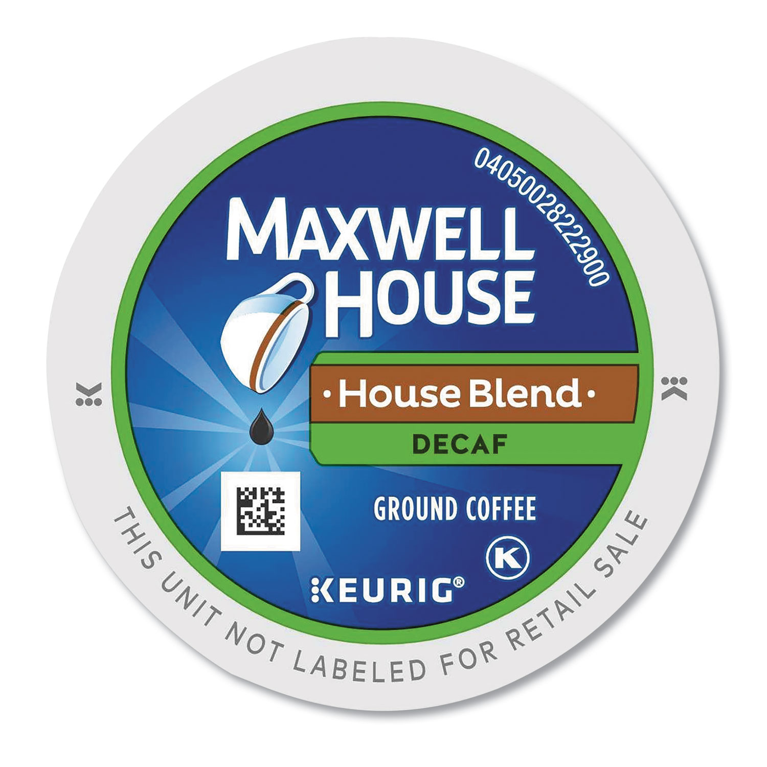  Maxwell House 7563 House Blend Decaf K-Cup, 24/Box (GMT7563) 