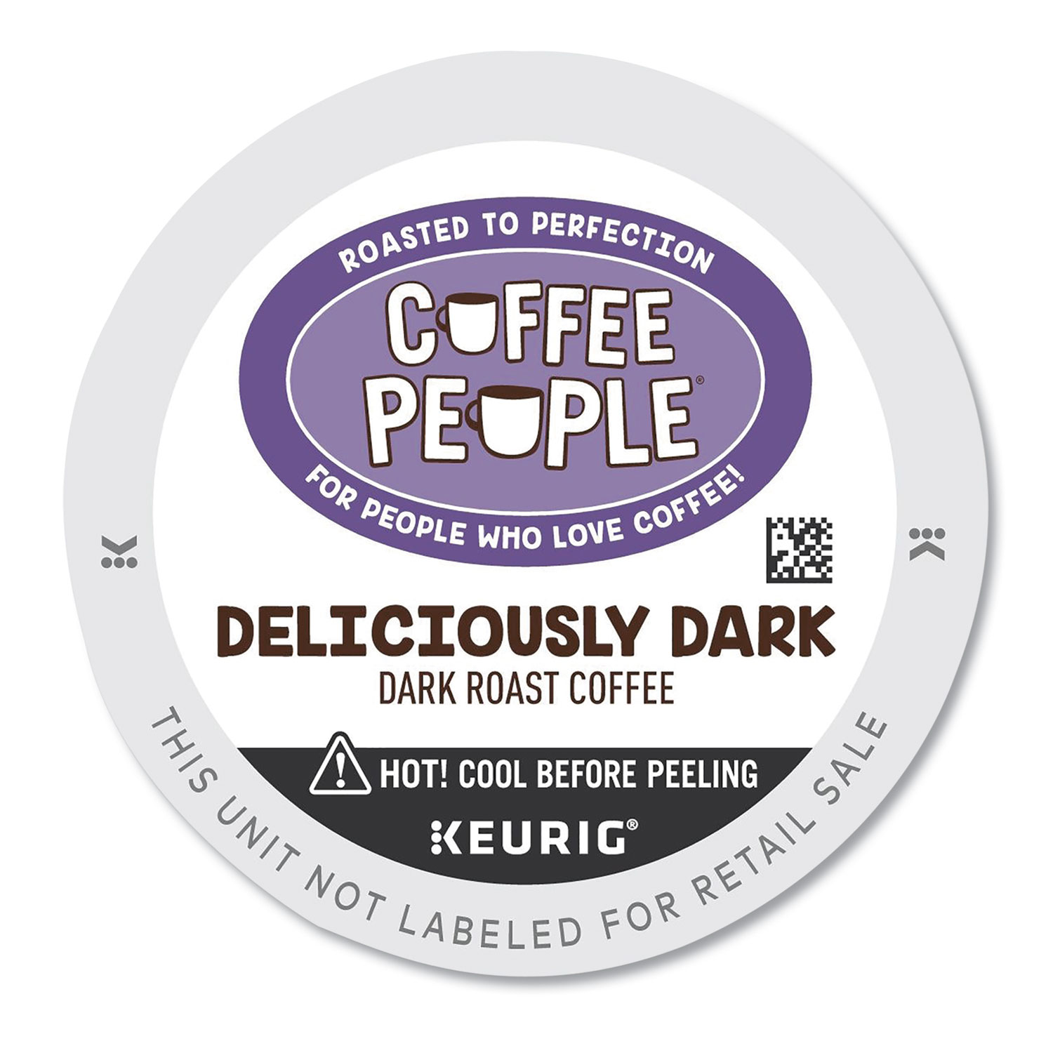  Coffee People 7608 Deliciously Dark K-Cup, 24/BX (GMT7608) 