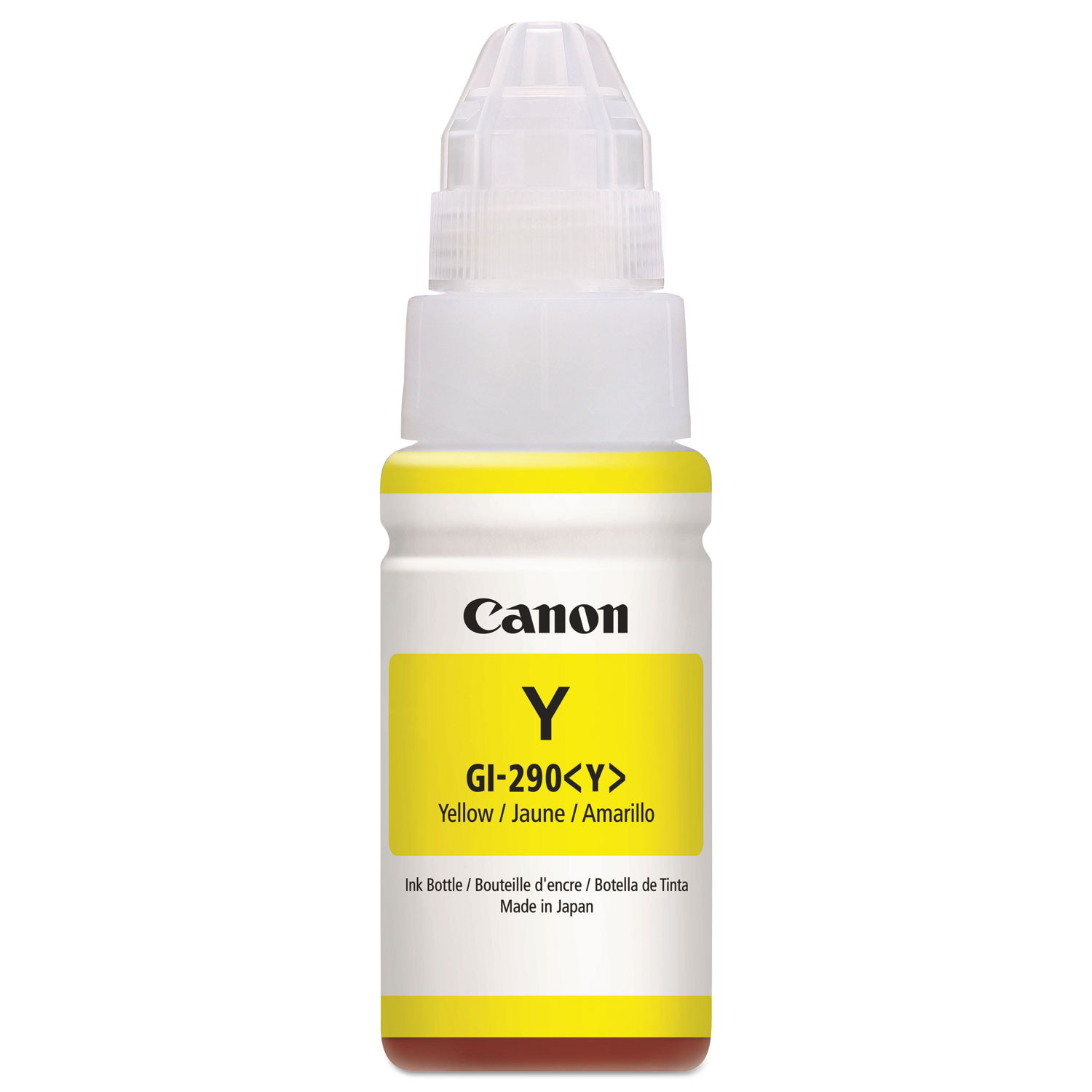  Canon 1598C001 1598C001 (GI-290) High-Yield Ink Bottle, 7000 Page-Yield, Yellow (CNM1598C001) 