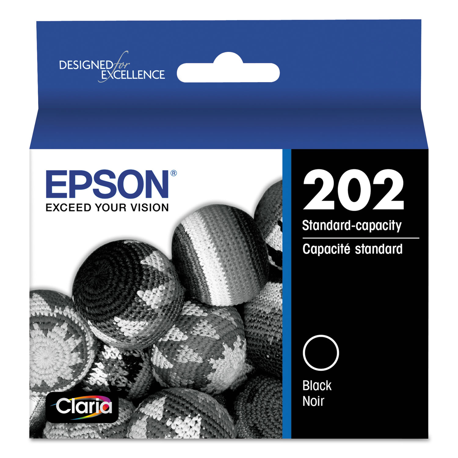  Epson T202120-S T202120S (202) Claria Ink, 210 Page-Yield, Black (EPST202120S) 