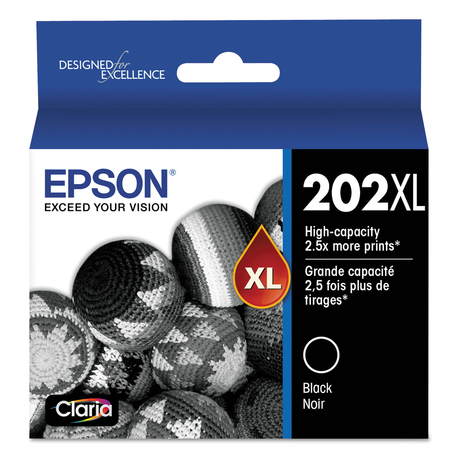  Epson T202XL120-S T202XL120S (202XL) Claria High-Yield Ink, 550 Page-Yield, Black (EPST202XL120S) 