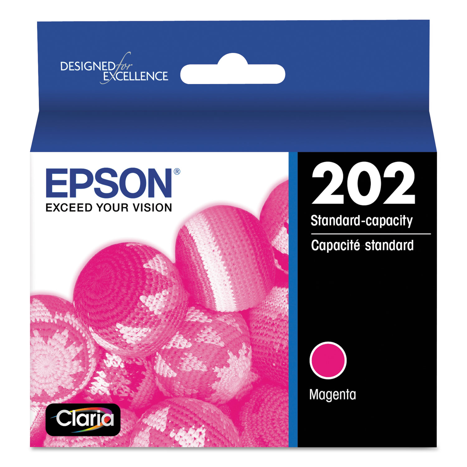  Epson T202320-S T202320S (202) Claria Ink, 165 Page-Yield, Magenta (EPST202320S) 