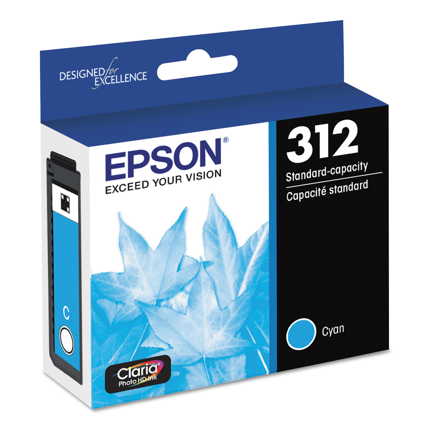 T312220S (312XL) Claria Ink, 360 Page-Yield, Cyan