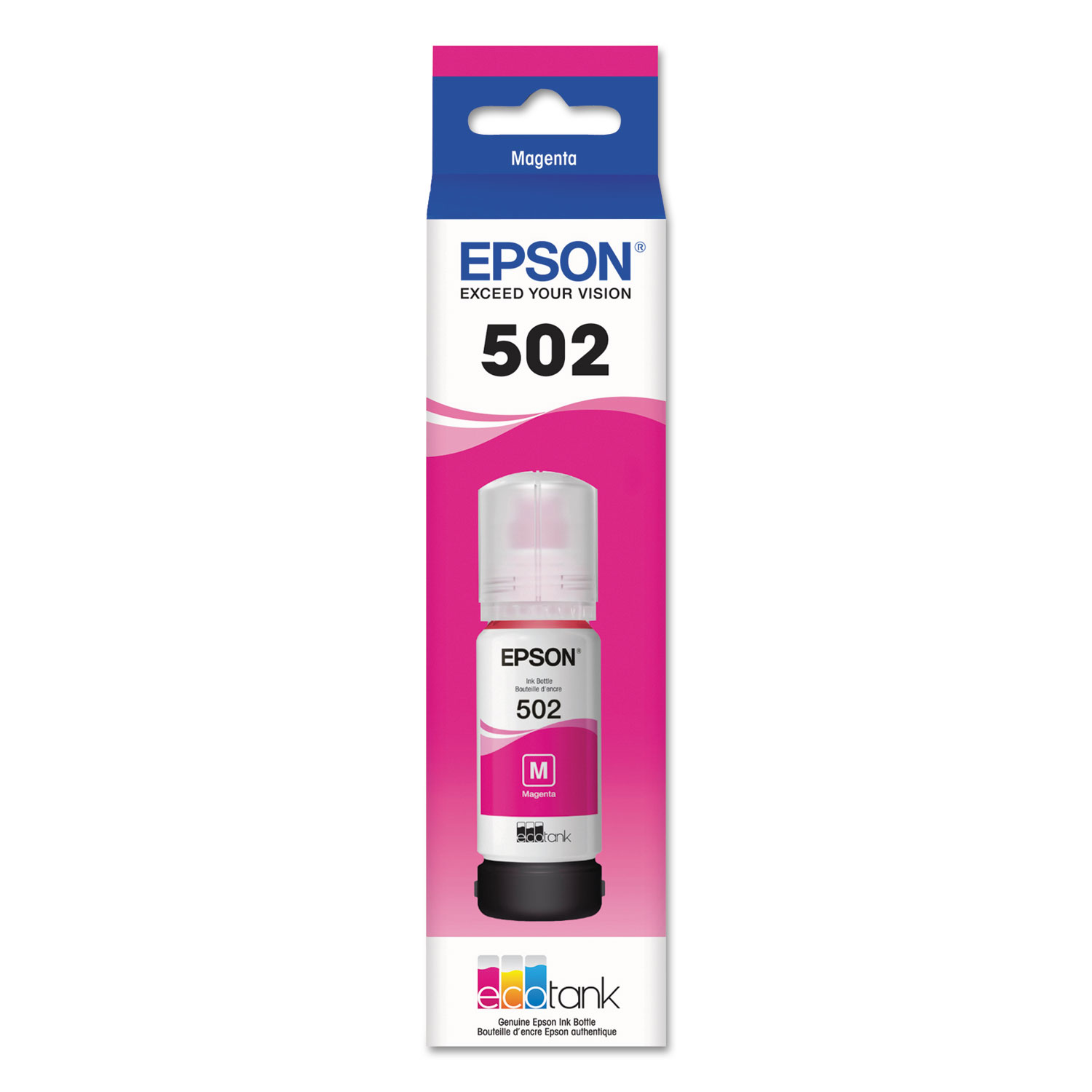  Epson T502320-S T502320S (502) Ink, 6000 Page-Yield, Magenta (EPST502320S) 