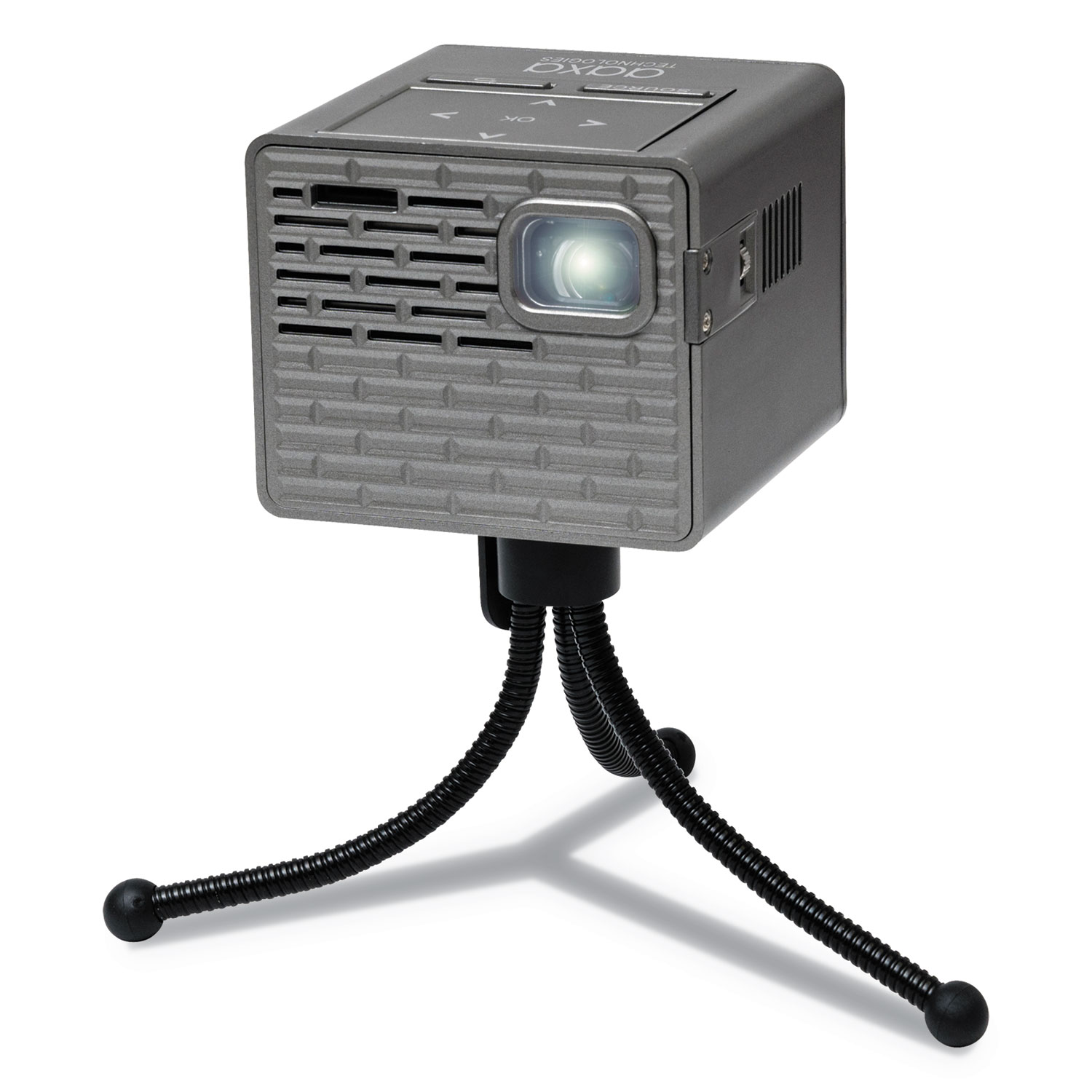 P2-B Mini Pico Projector, 130 Lumens, 854 x 480 Pixels