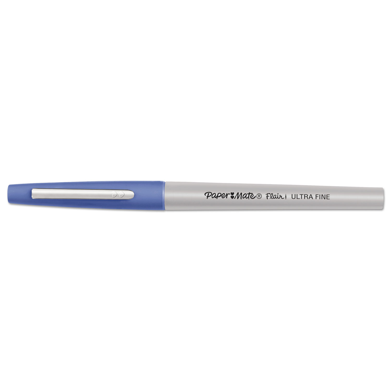 Flair Felt Tip Porous Point Pen, Stick, Extra-Fine 0.4 mm, Assorted Ink  Colors, Gray Barrel, 16/Pack - mastersupplyonline