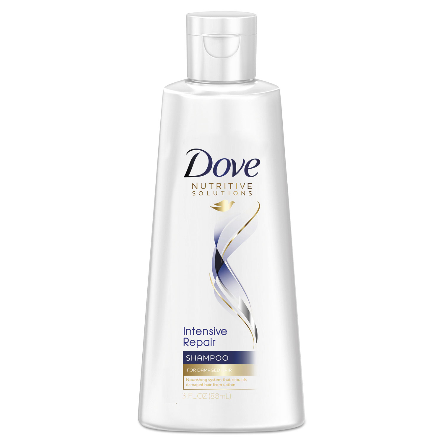  Dove 06963CT Intensive Repair Hair Care, Shampoo, 3 oz, 24/Carton (UNI06963CT) 