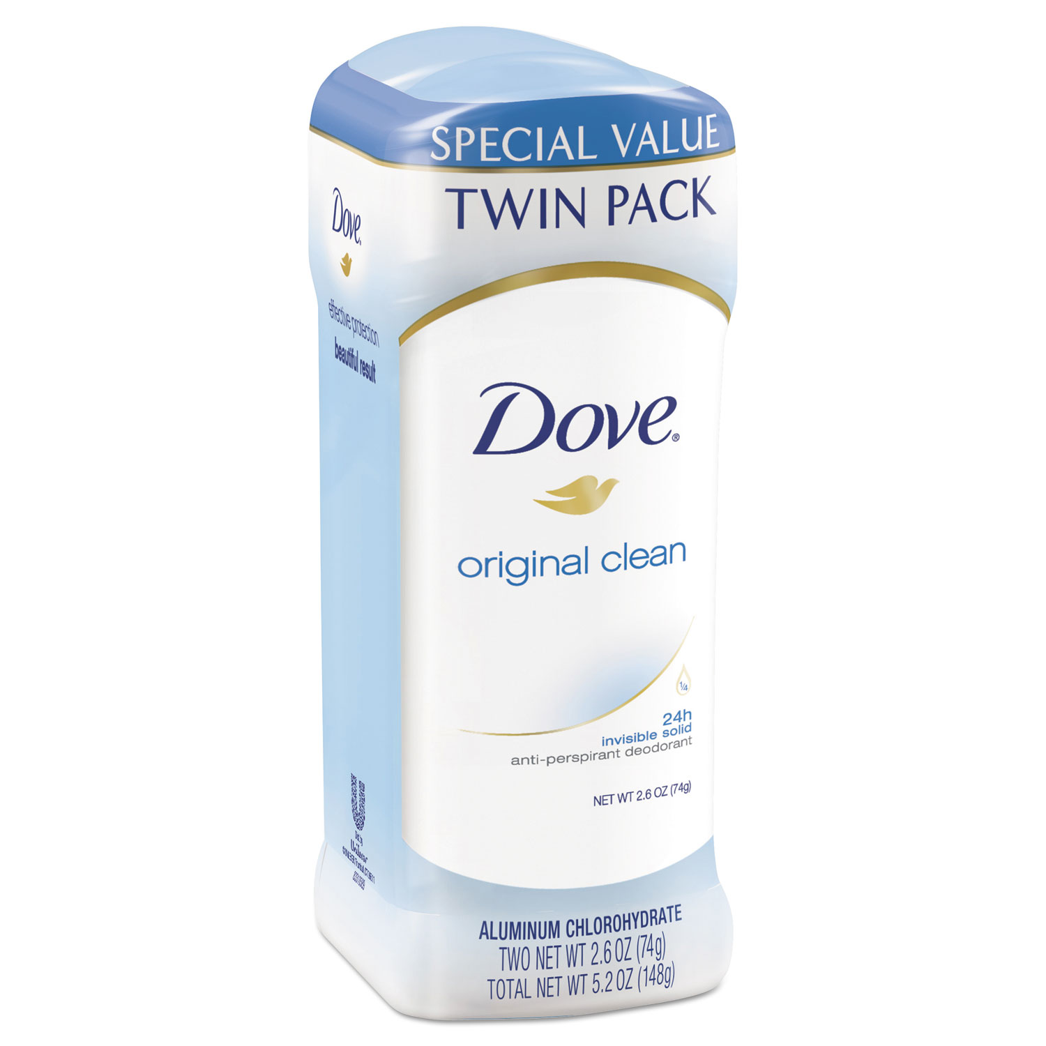  Dove 51910CT Invisible Solid Antiperspirant Deodorant, Original, 2.6 oz Deodorant Stick, 6/CT (UNI51910CT) 