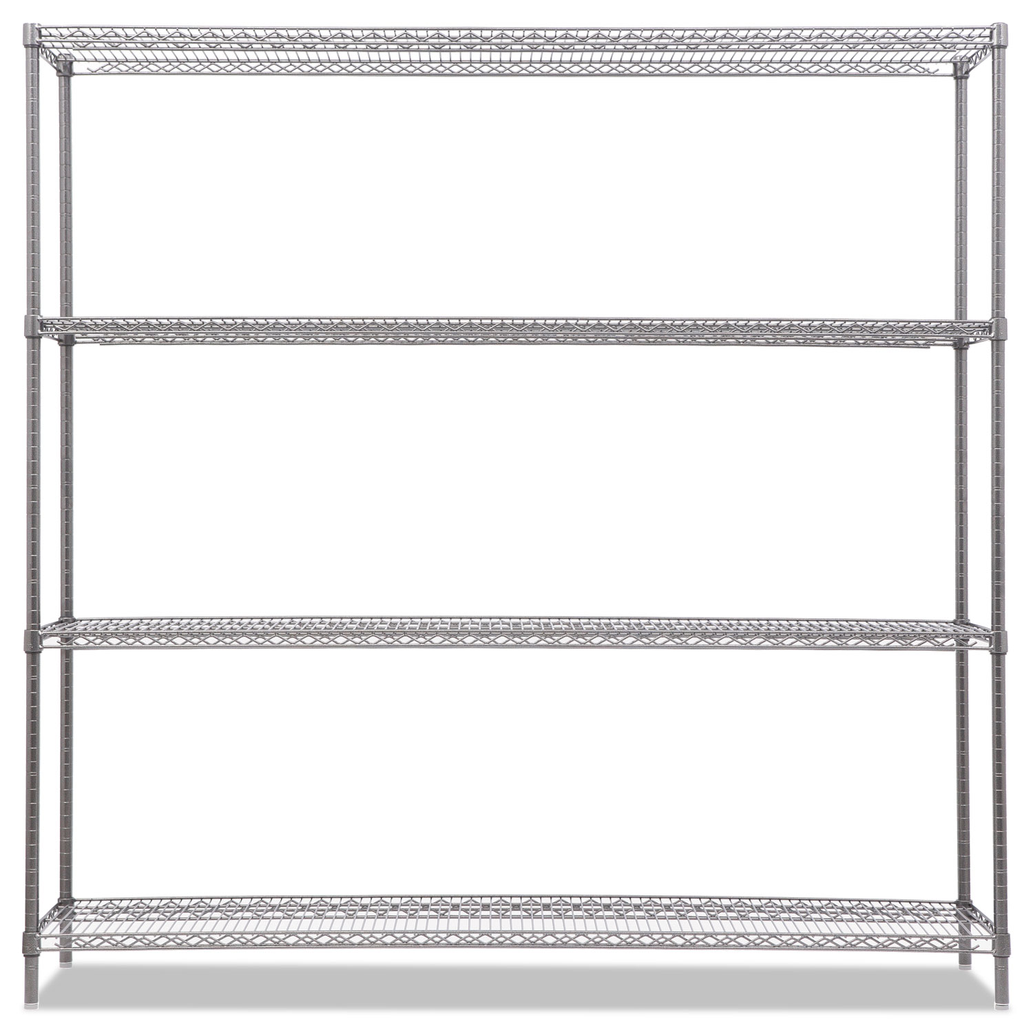 BA Plus Wire Shelving Kit, 4 Shelves, 72