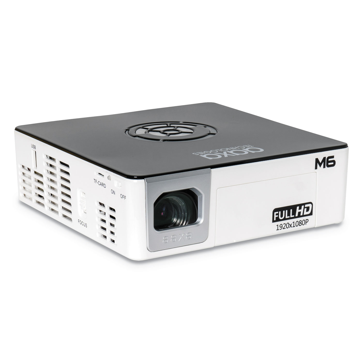 M6 LED Pico Projector, 1200 Lumens, 1920 x 1080 Pixels