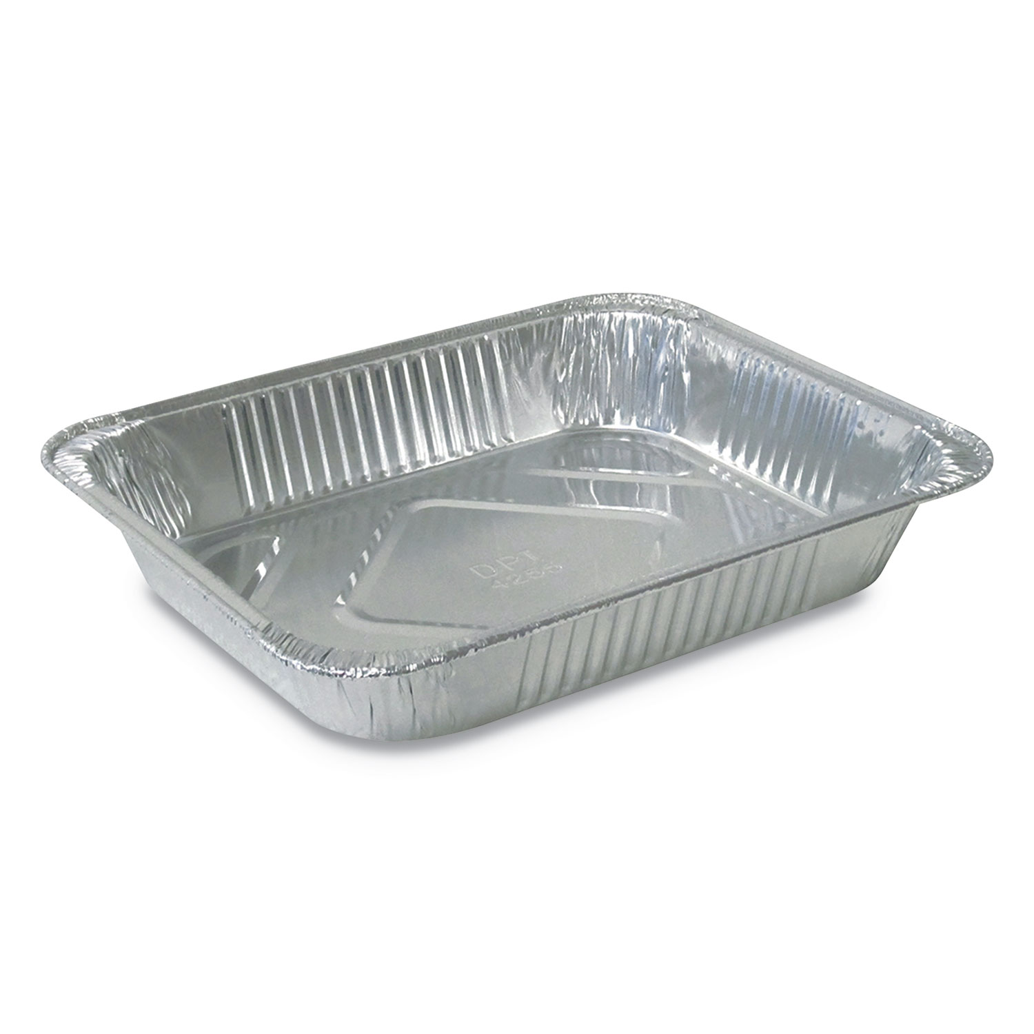  Durable Packaging 4255100 Aluminum Steam Table Pans, Half Size, Medium, 100/Carton (DPK4255100) 
