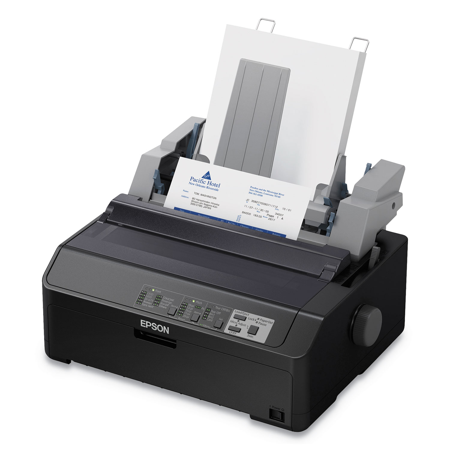 dot matrix printer head test software