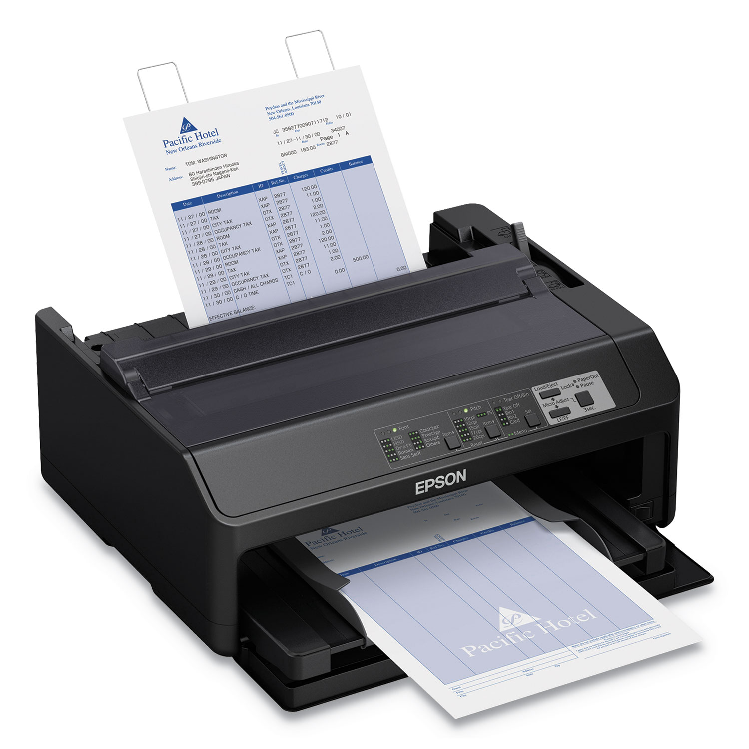 Epson® Lq 590ii 24 Pin Dot Matrix Printer Atlantic Paper And Packaging 3549