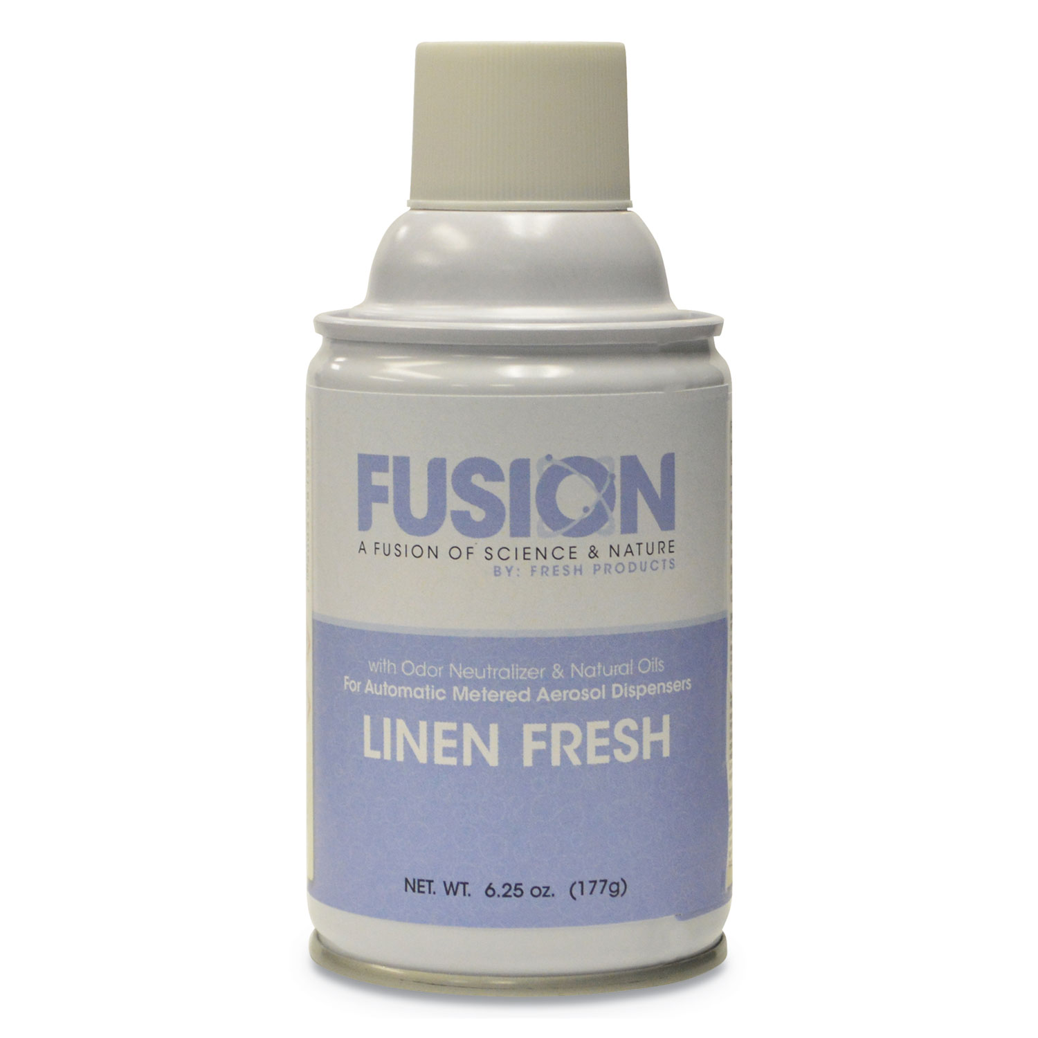  Fresh Products FRS MA12LF Fusion Metered Aerosols, Linen Fresh, 6.25 oz, 12/Carton (FRSMA12LF) 