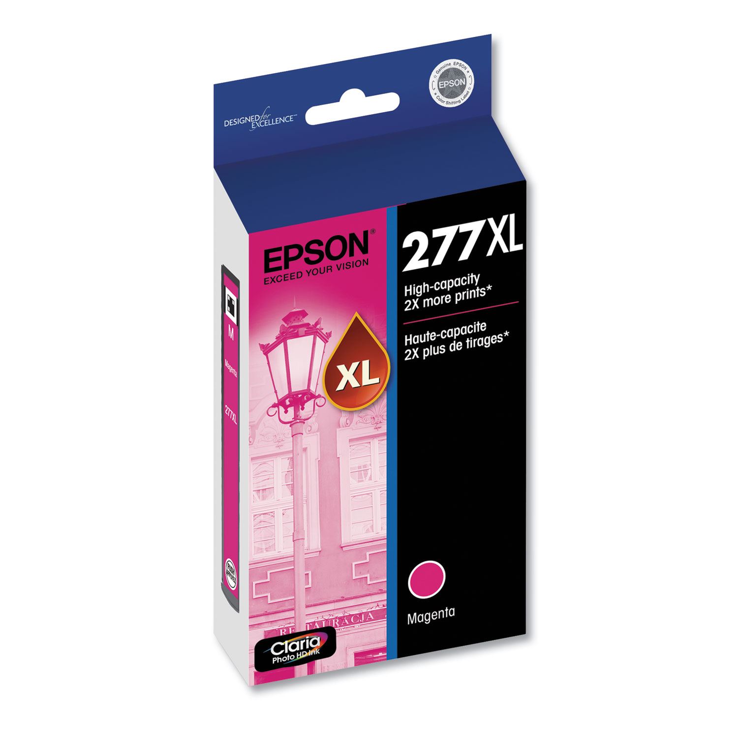 T277XL320S (277XL) Claria High-Yield Ink, 740 Page-Yield, Magenta