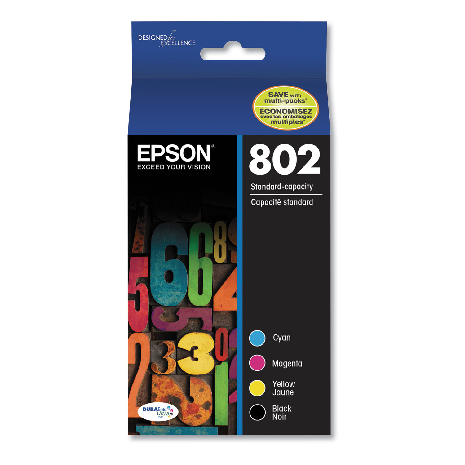 Epson DURABrite Pro 912XL Original High Yield Inkjet Ink Cartridge -  Magenta Pack - 4600 Pages