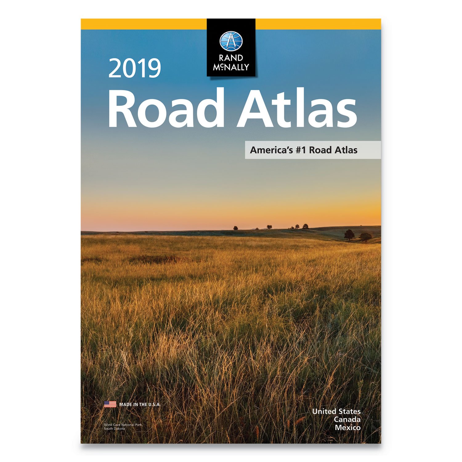  Rand McNally RM528019597 Rand McNally Road Atlases, 2019, Stapled, 144 Pages (AVTRM528019597) 