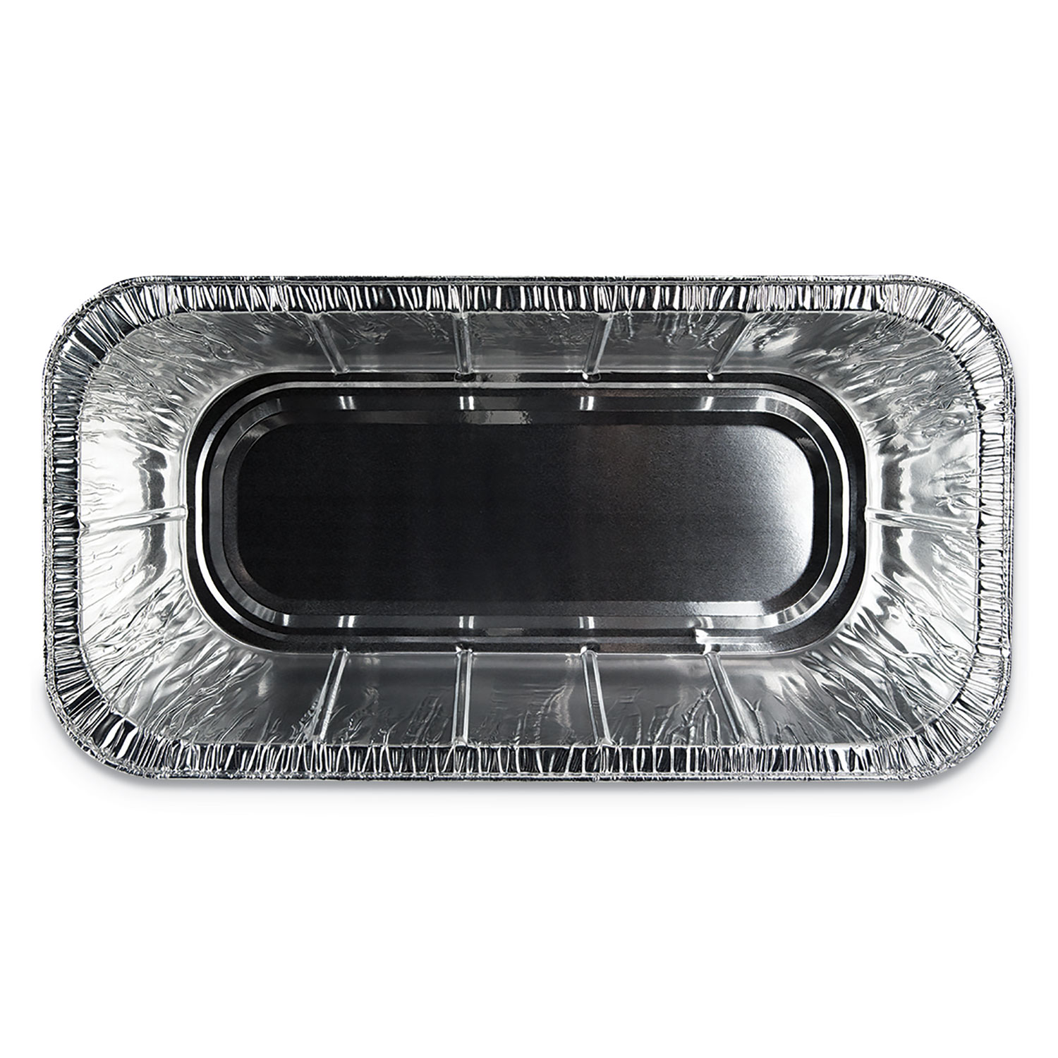  Durable Packaging 5200-100 Aluminum Steam Table Pans, Third Size, 5 lb. Loaf, 100/Carton (DPK5200100) 