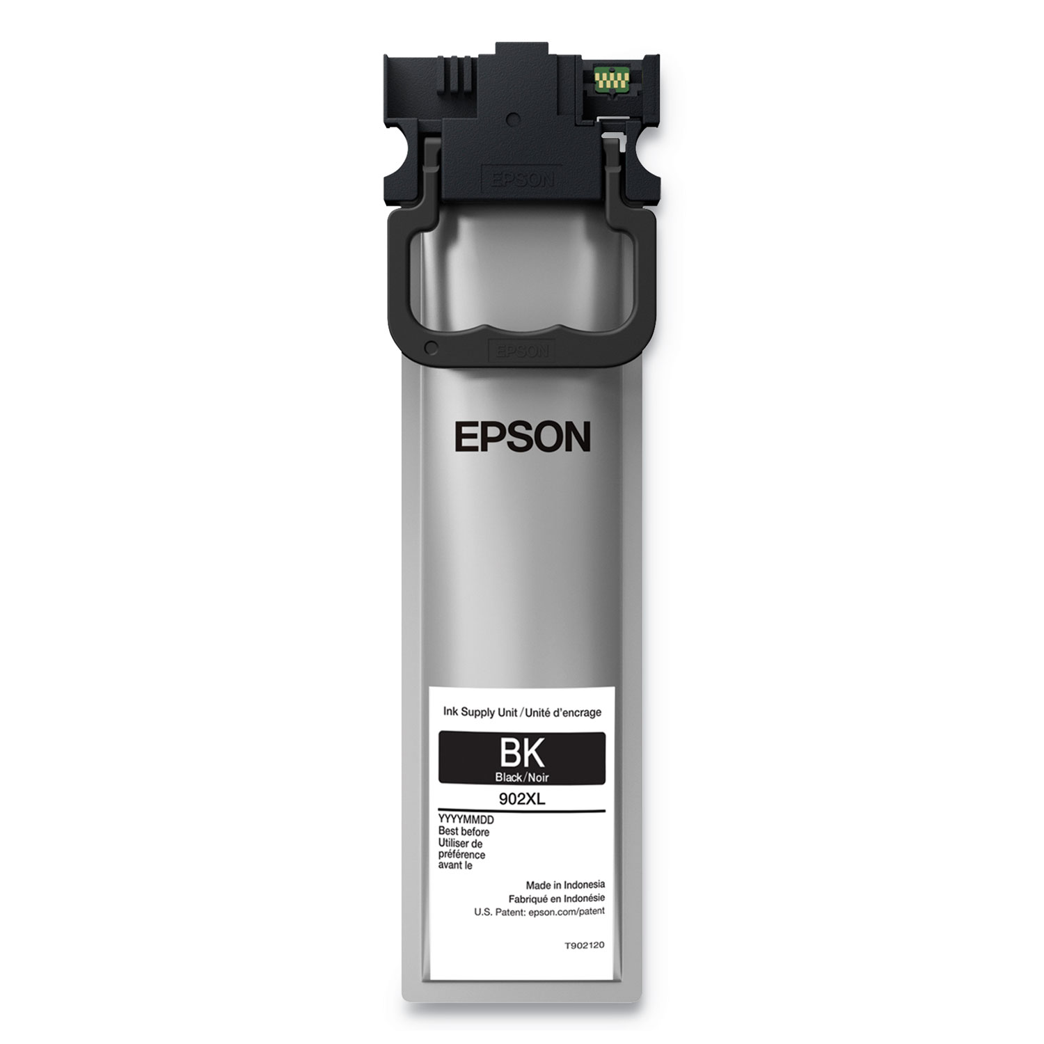  Epson T902XL120 T902XL120 (902XL) DURABrite Ultra High-Yield Ink, 5000 Page-Yield, Black (EPST902XL120) 