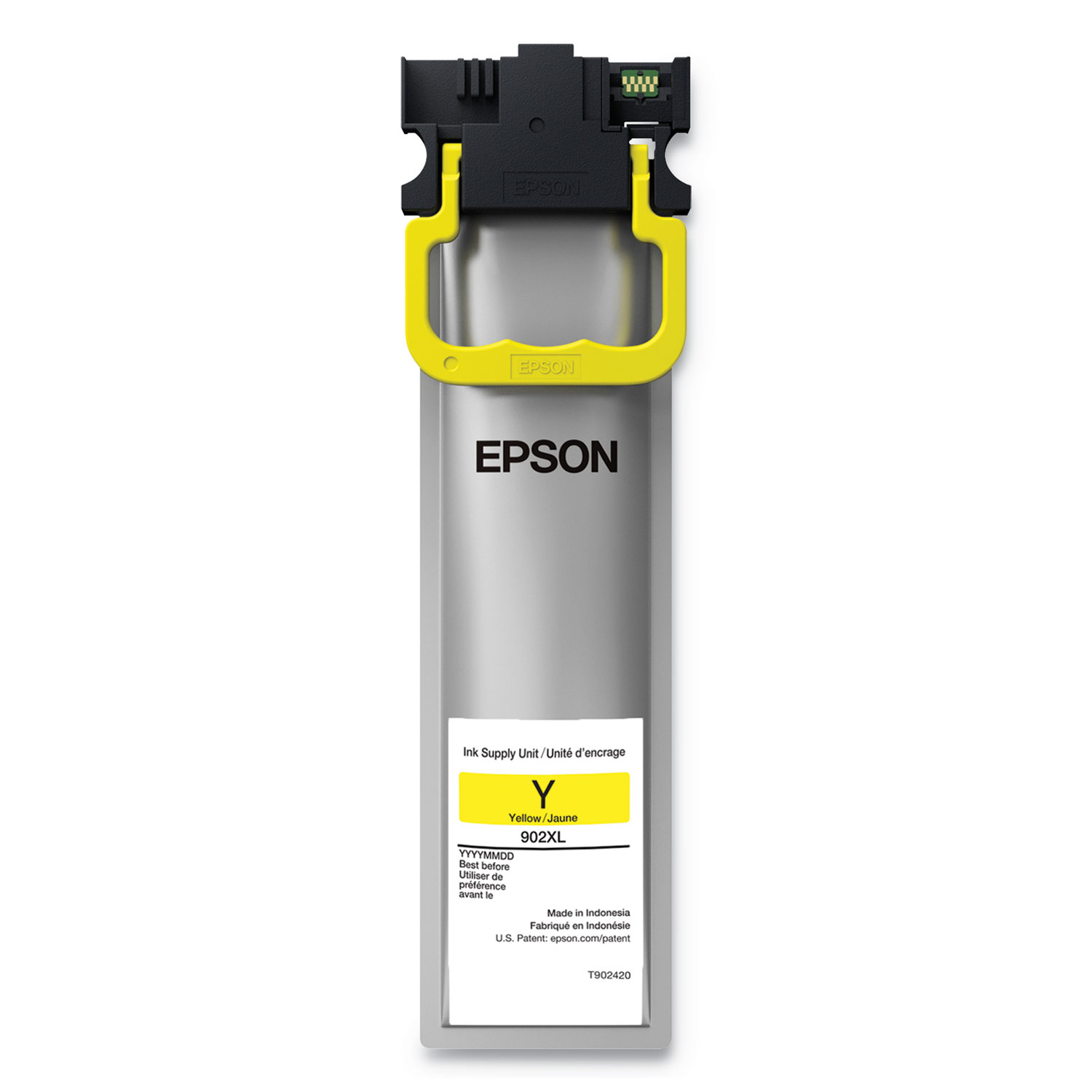  Epson T902XL420 T902XL420 (902XL) DURABrite Ultra High-Yield Ink, 5000 Page-Yield, Yellow (EPST902XL420) 