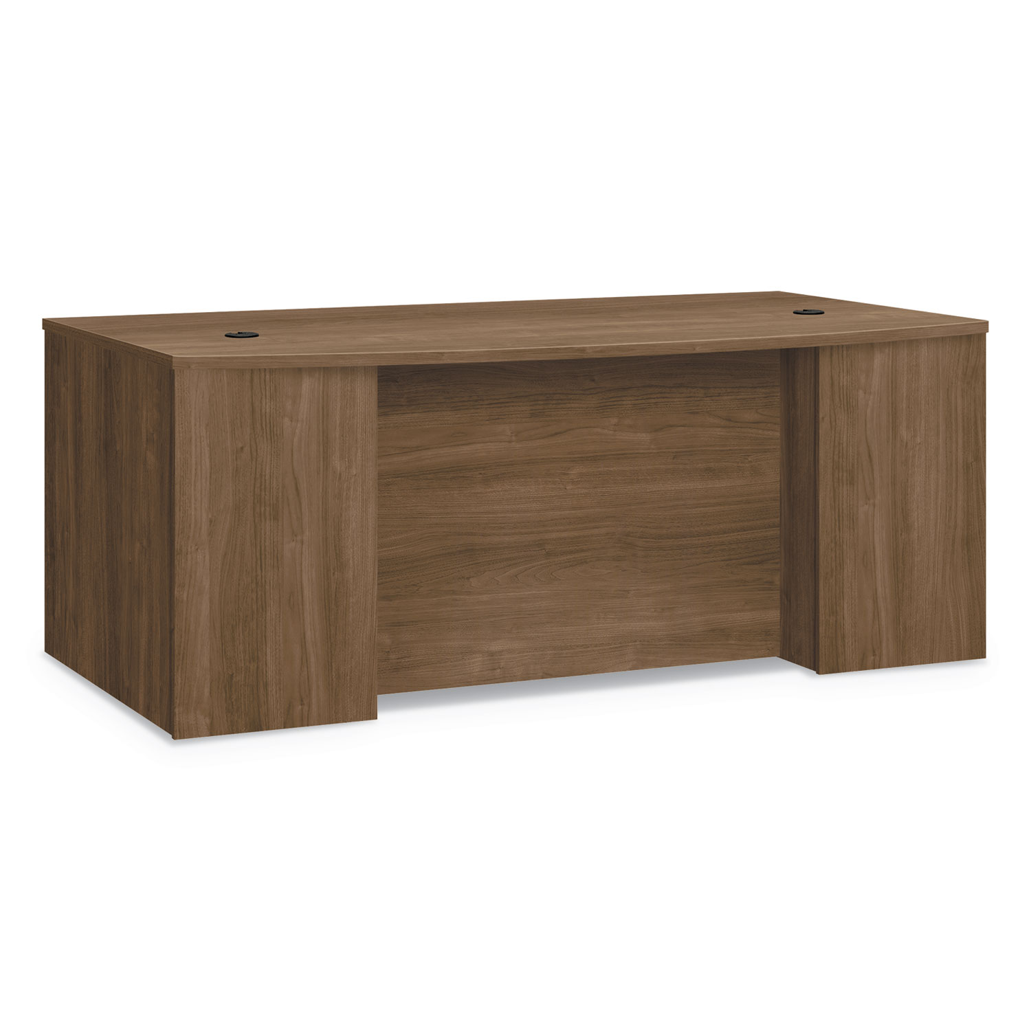  HON HLM7242BF.PINC Foundation Breakfront Desk Shell Bow Front, 72w x 42d x 29h, Pinnacle (HONLM7242BFPNC) 