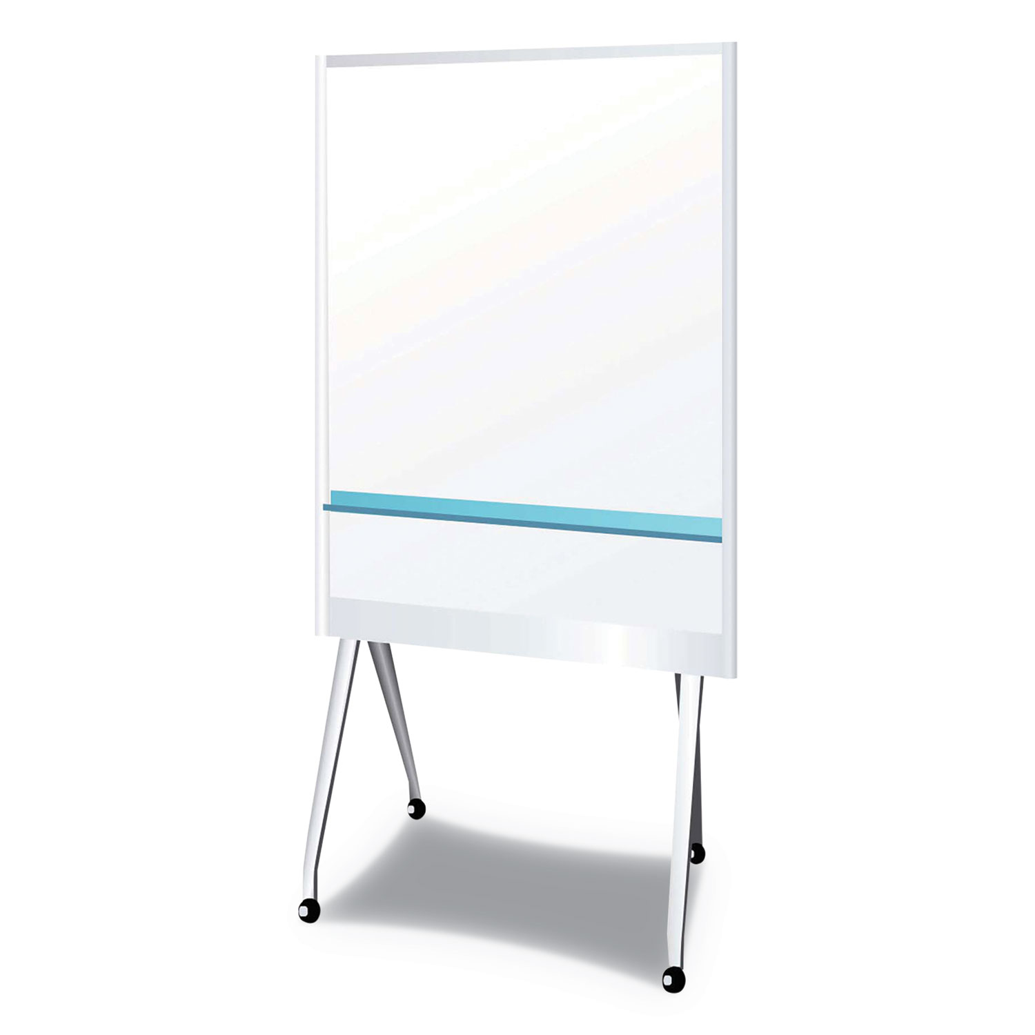 Double Sided Aluminum Frame Magnetic Whiteboard Stand - Whiteboard, Flip  Chart