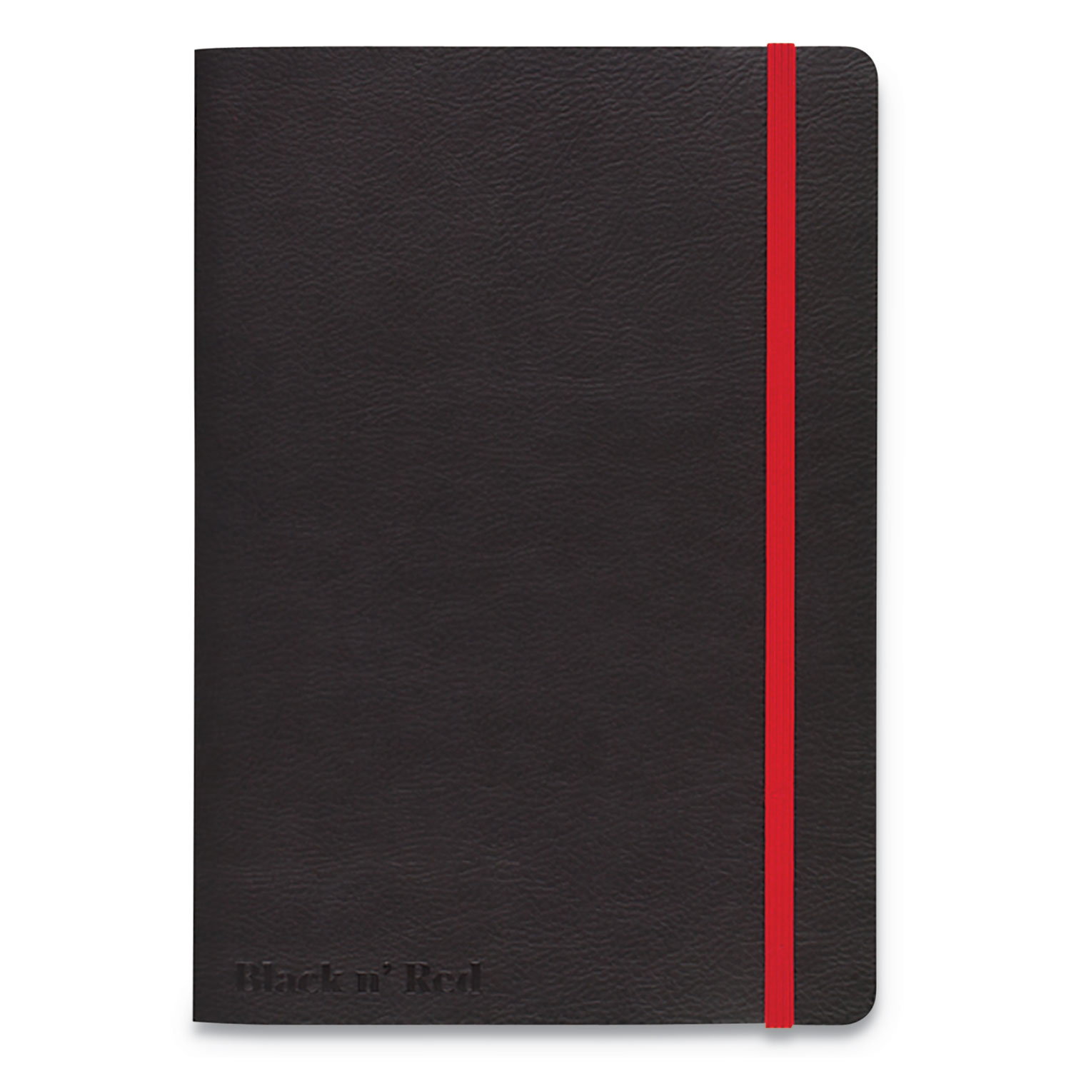  Black n' Red 400110530 Flexible Casebound Notebooks, 1 Subject, Wide/Legal Rule, Black/Red Cover, 8.25 x 5.75, 72 Sheets (JDK400110530) 