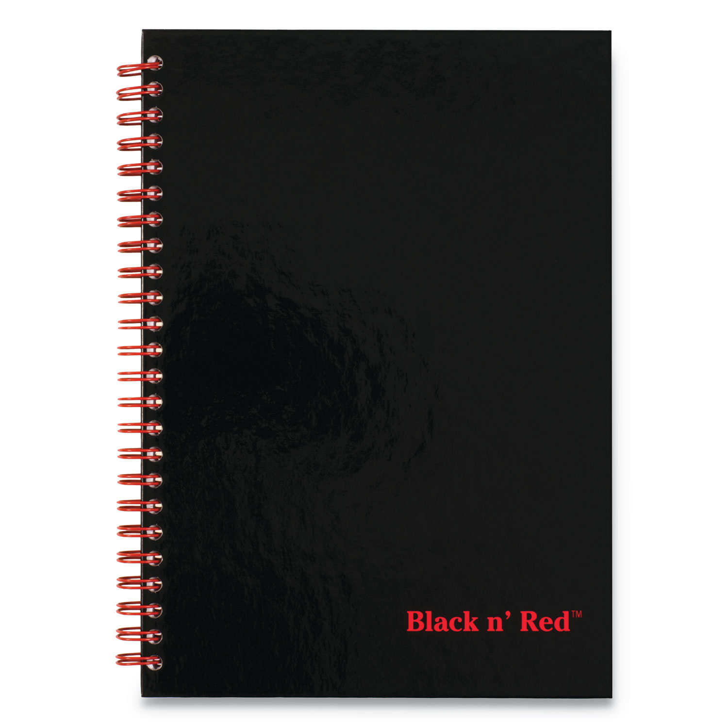  Black n' Red 400110532 Hardcover Twinwire Notebooks, 1 Subject, Wide/Legal Rule, Black/Red Cover, 9.88 x 7, 70 Sheets (JDK400110532) 