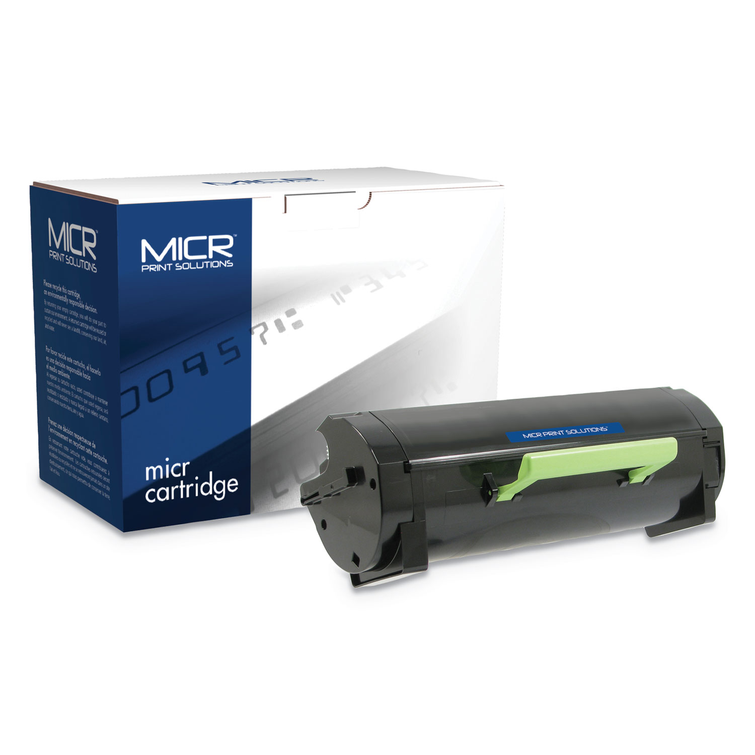  MICR Print Solutions MCR310M Compatible 50F0HA0/50F1H00 (500HA/501H) High-Yield MICR Toner, 5000 Pg-Yld, BK (MCR310M) 