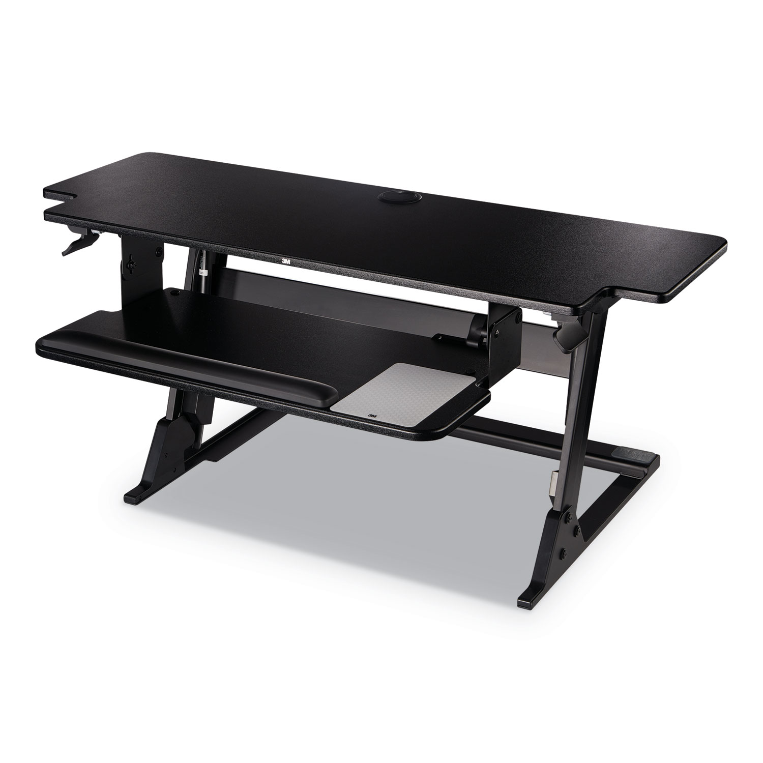  3M SD70B Precision Standing Desk, 42w x 23.2d x 20h, Black (MMMSD70B) 