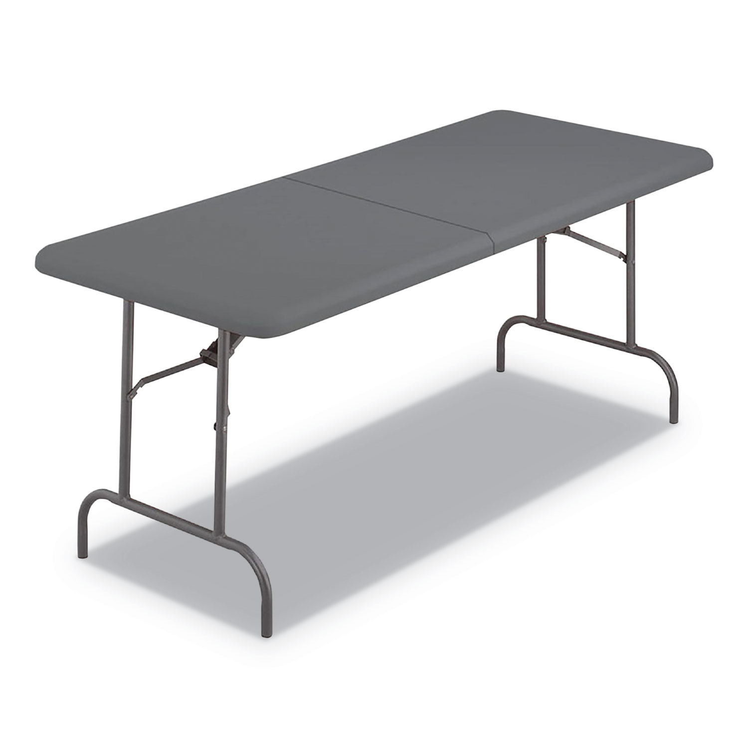  Iceberg 65467 IndestrucTables Too 1200 Series Folding Table, 30w x 72d x 29h, Charcoal (ICE65467) 