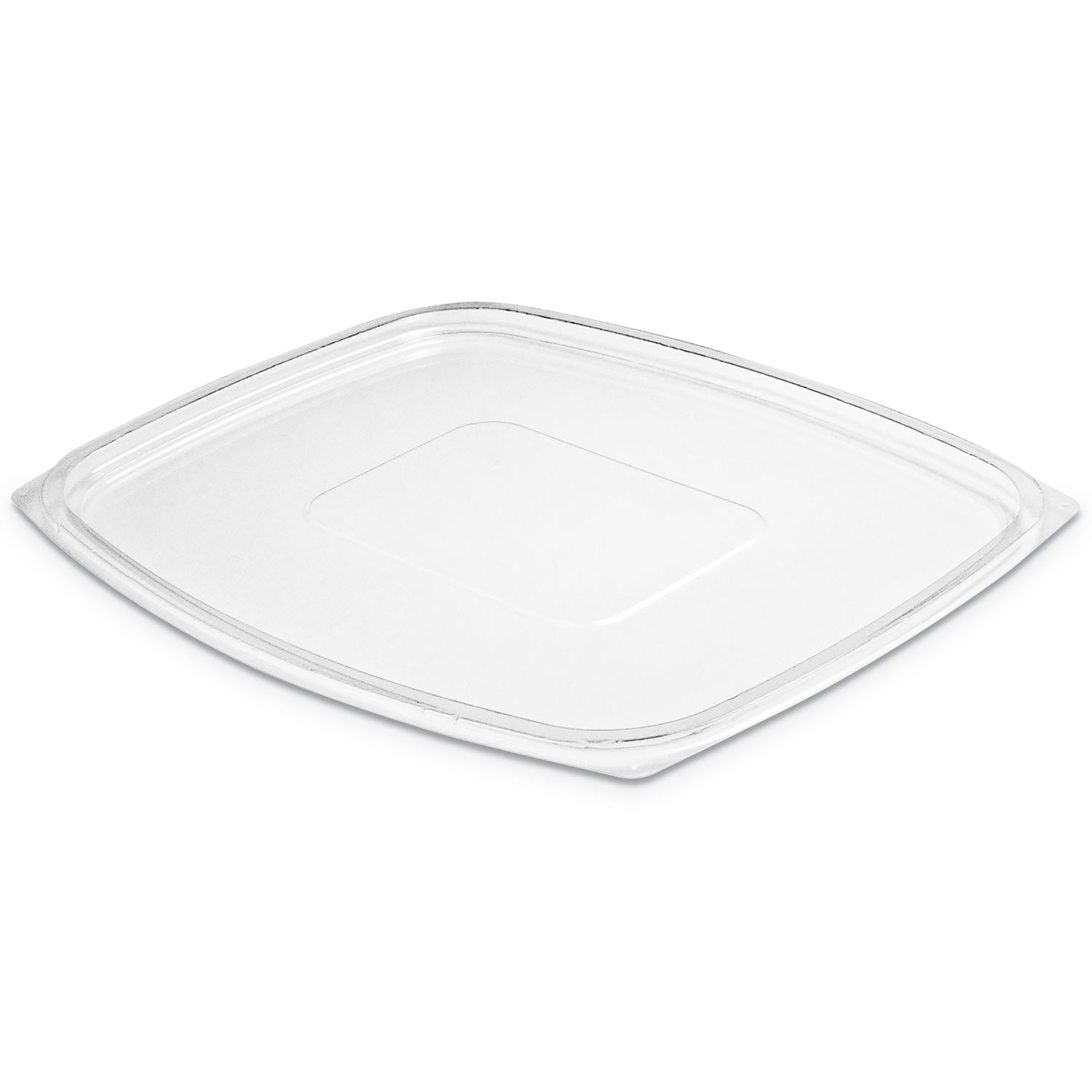 Dart C64DLR ClearPac Clear Container Lids, 7.4w x 9l, Clear, 4/Carton (DCCC64DLR) 