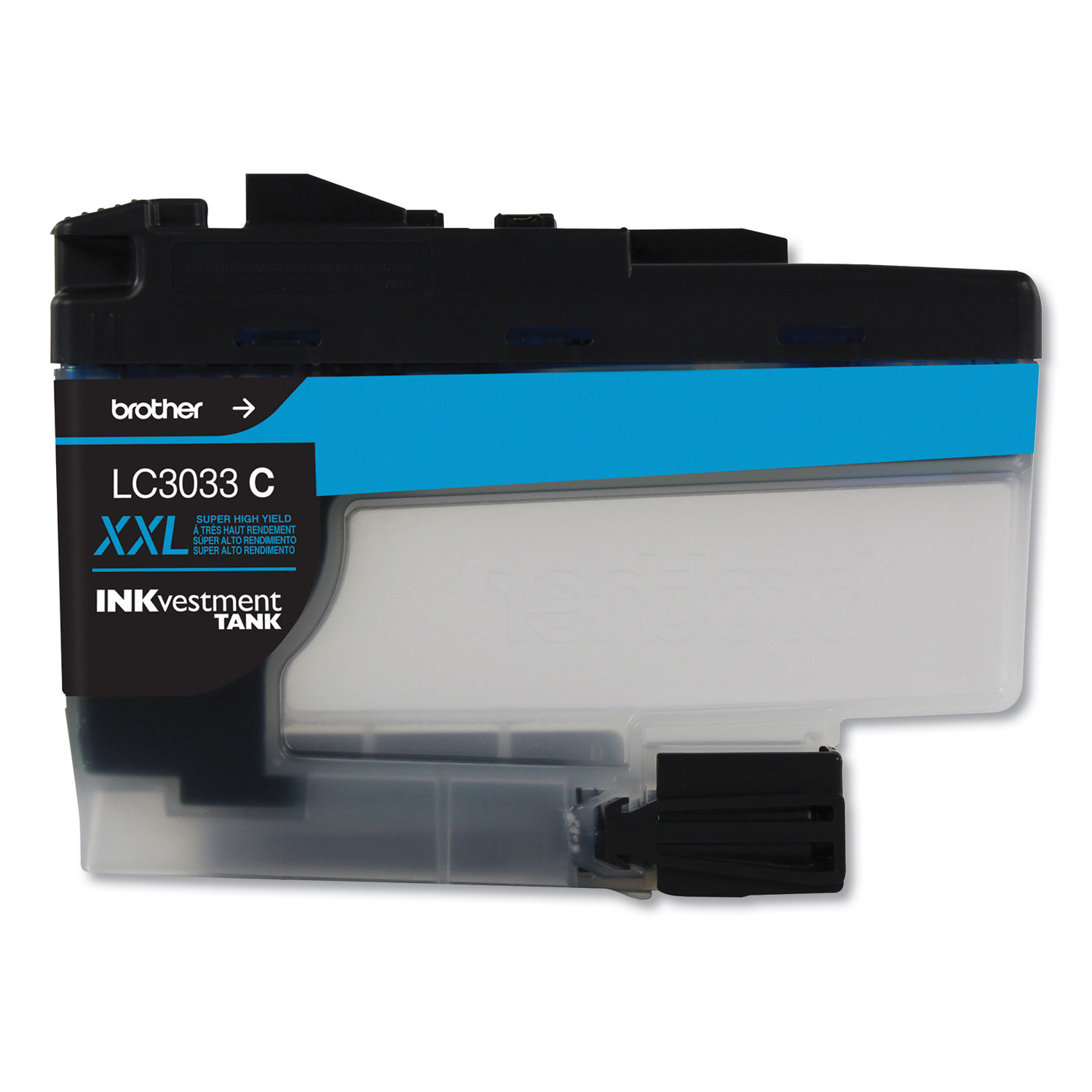  Brother LC3033C LC3033C INKvestment Super High-Yield Ink, 1500 Page-Yield, Cyan (BRTLC3033C) 
